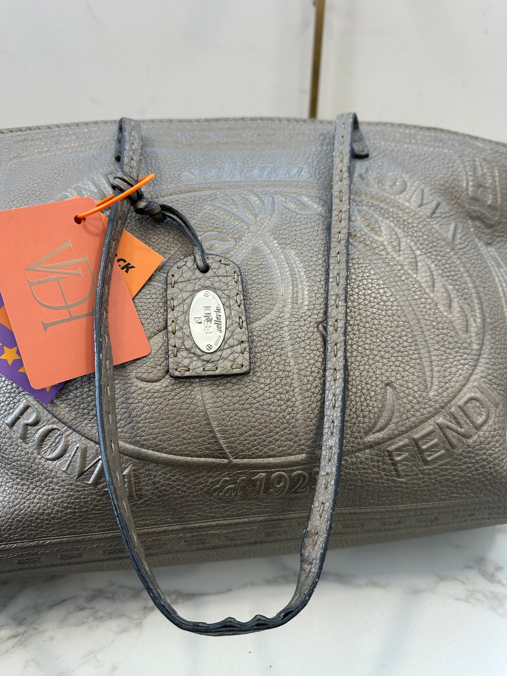 Fendi Bronze Tote Bag