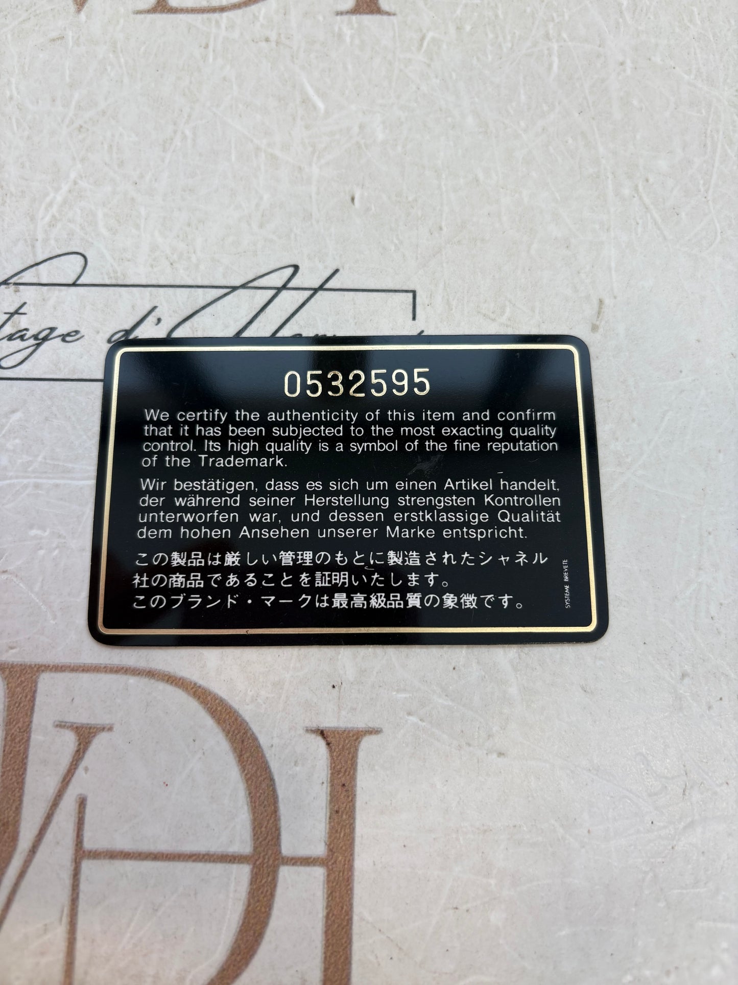 018527 - Chanel White Camera