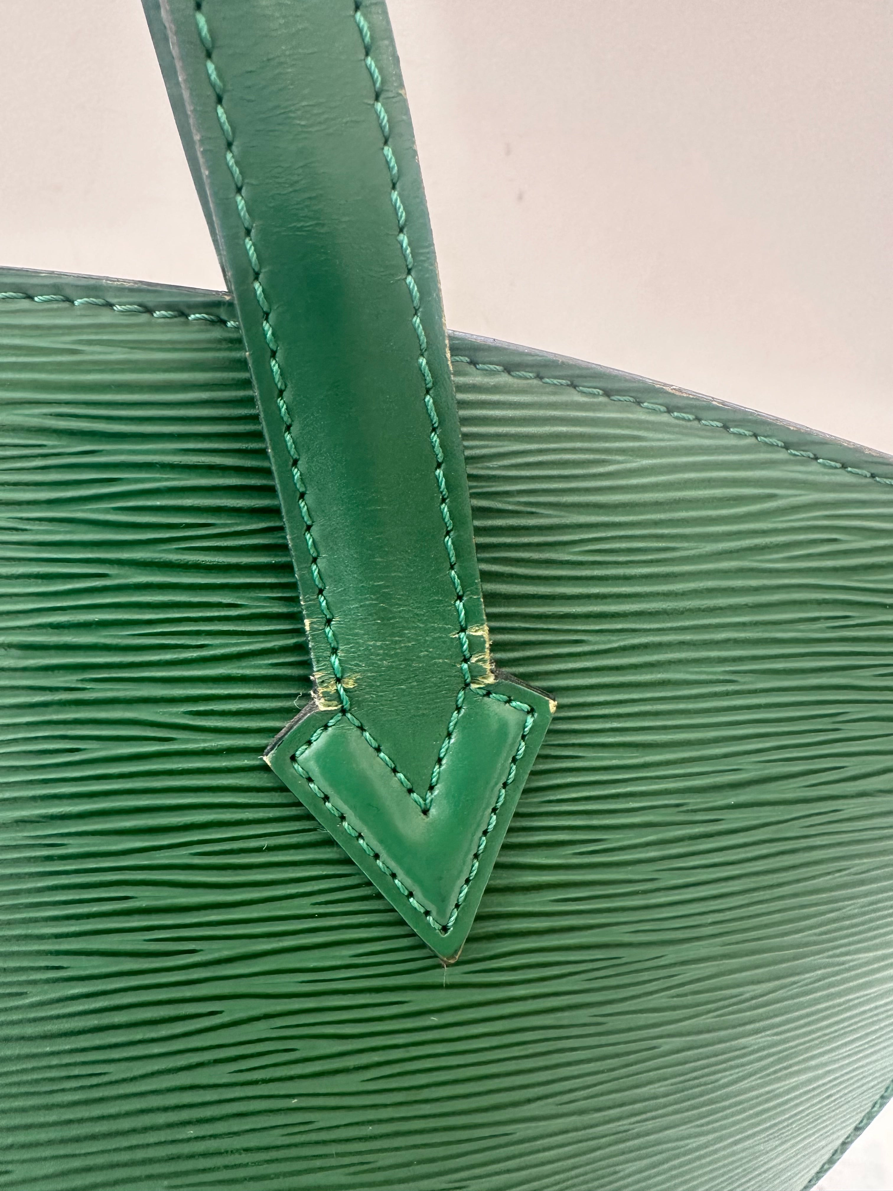 Louis Vuitton Green Epi Saint jacques