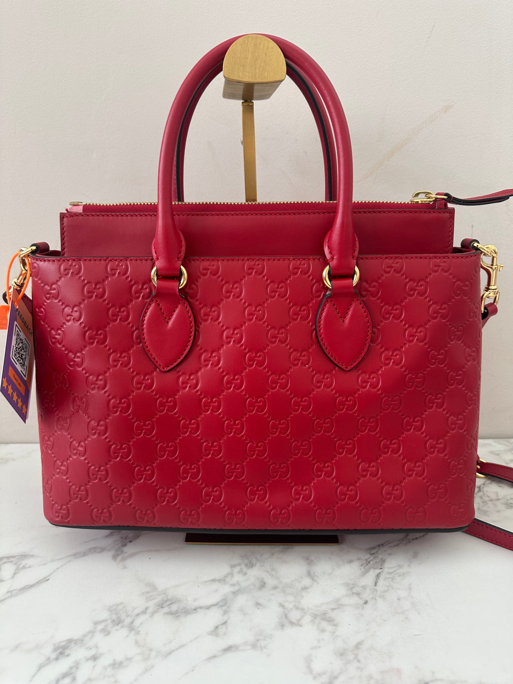 Gucci Tote Red Strap