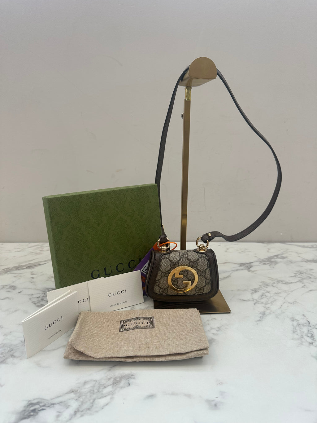 Gucci Brown GG Supreme Blondie