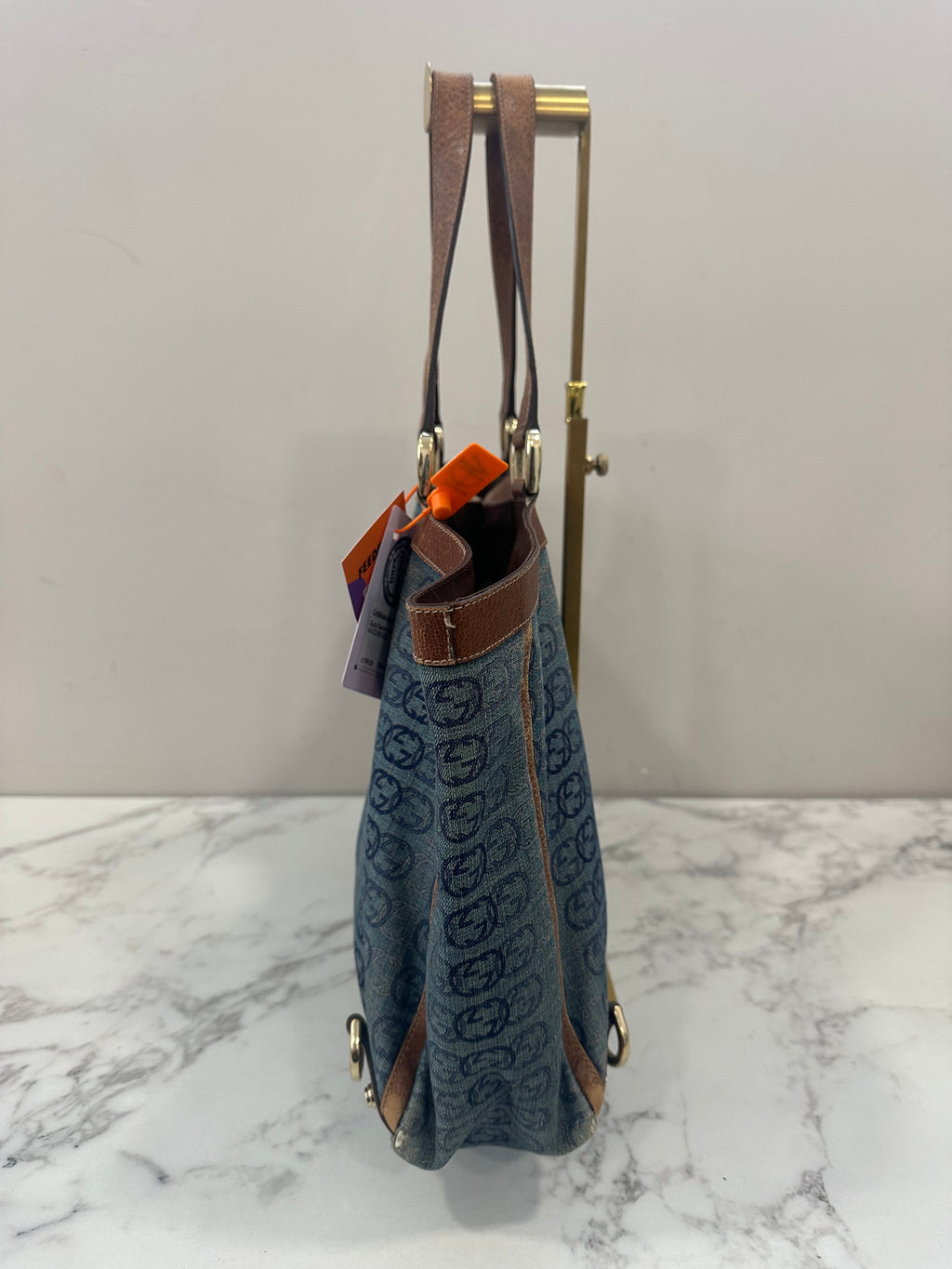 Gucci Denim Tote Bag