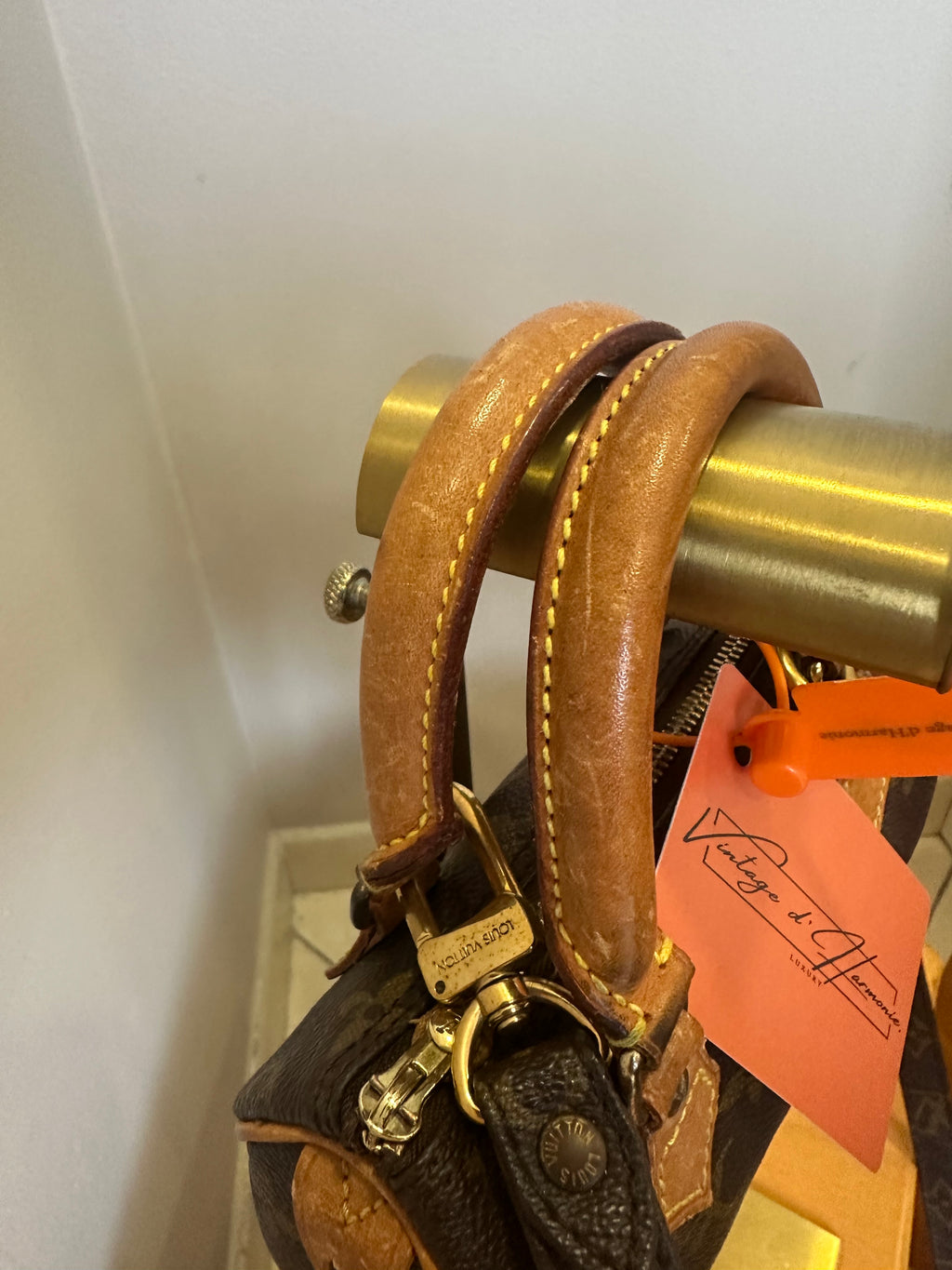 Louis Vuitton Nano Speedy + tracolla