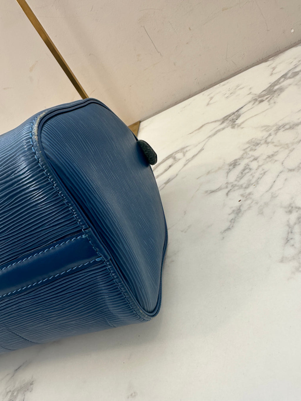 Louis Vuitton  Speedy 25 Epi Blue