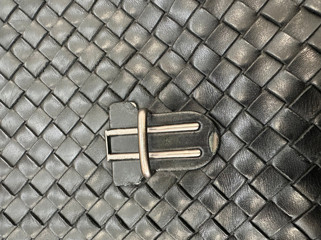 Bottega Veneta Black intrecciato