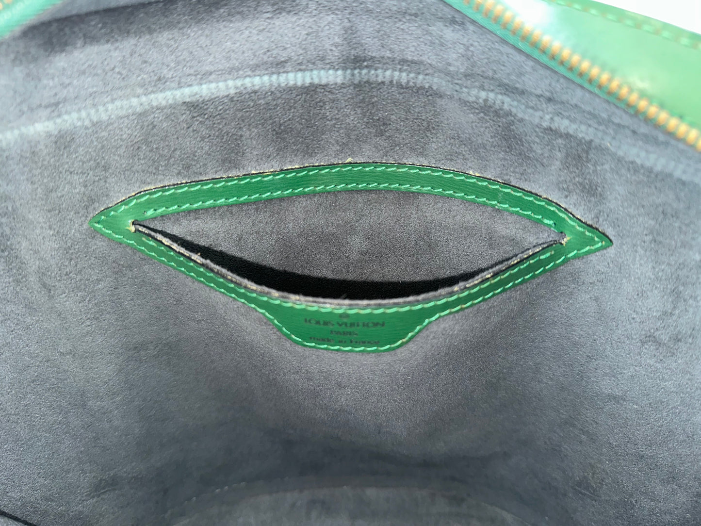 Louis Vuitton Green Epi Saint jacques
