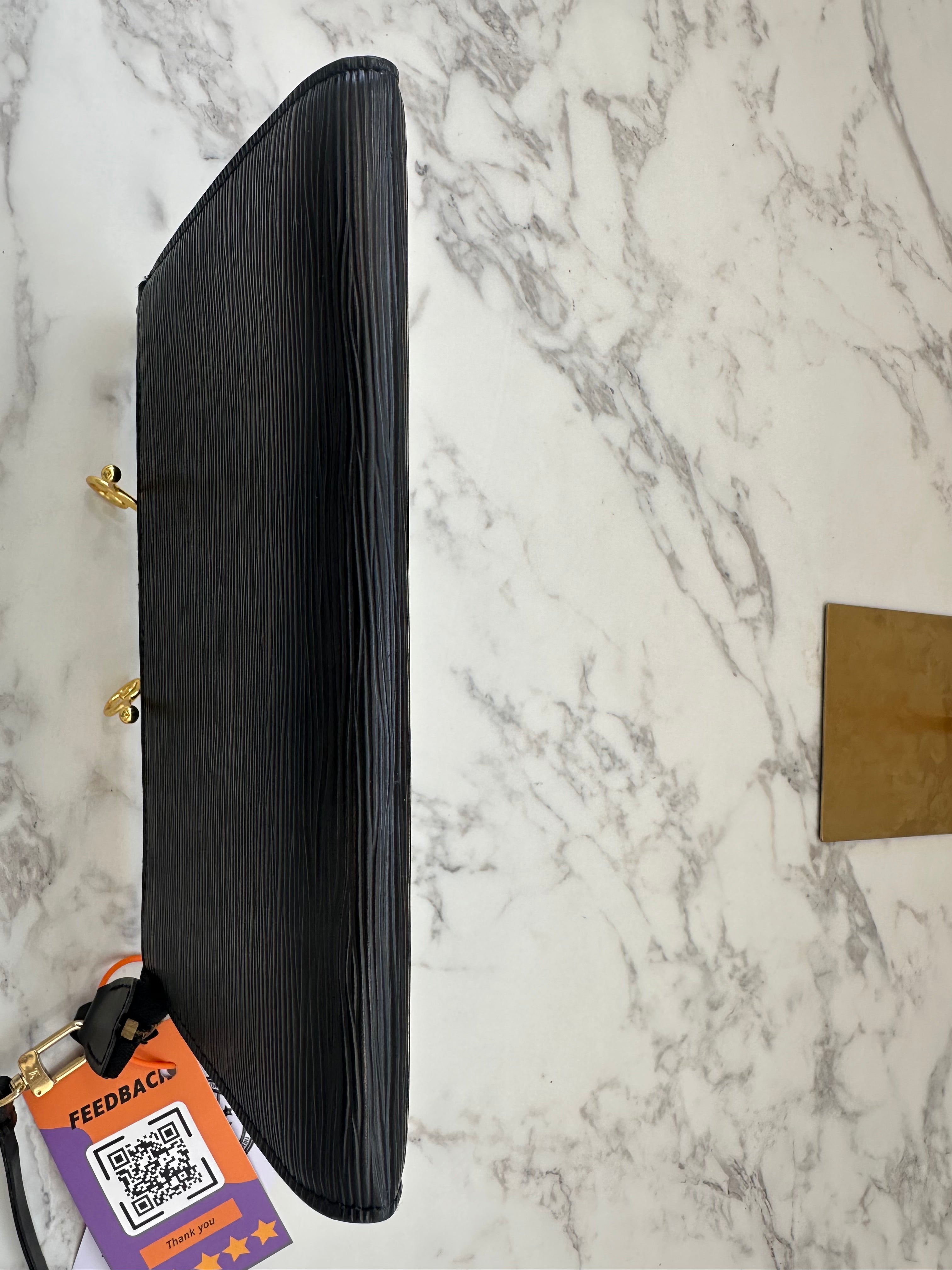 Louis Vuitton Epi Black Pochette