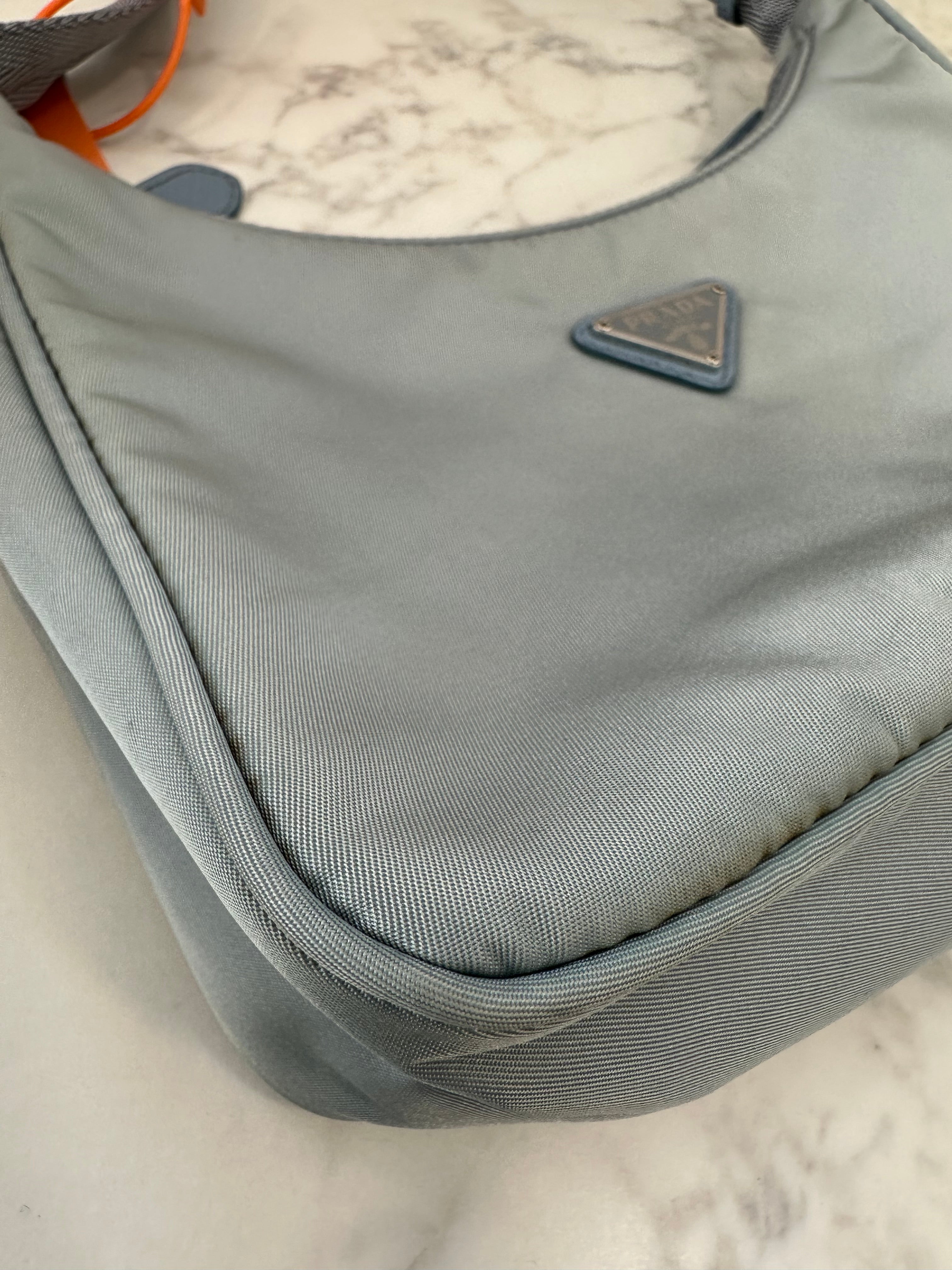 Prada Hobo Gray