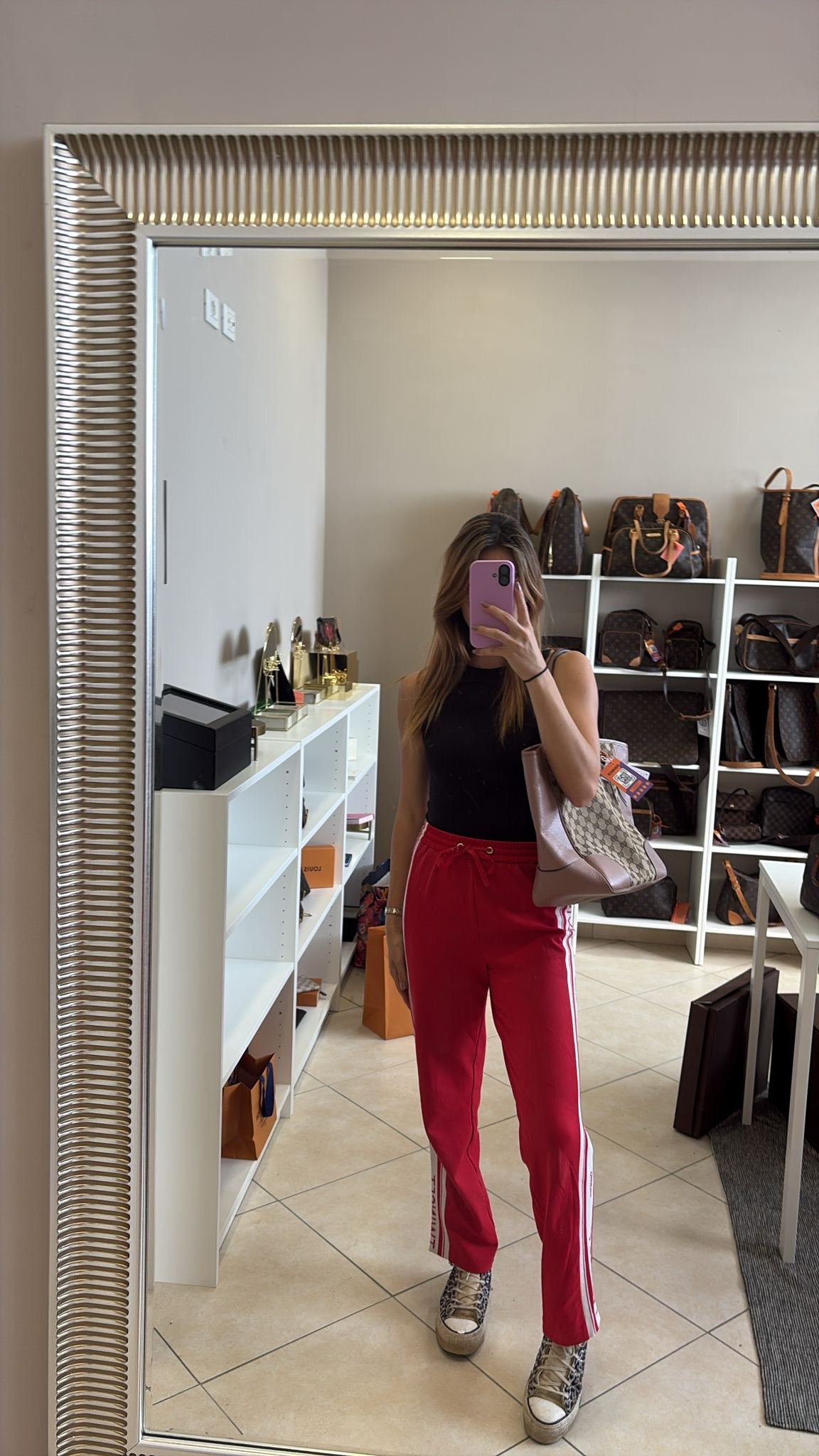 Gucci Pink GG Tote