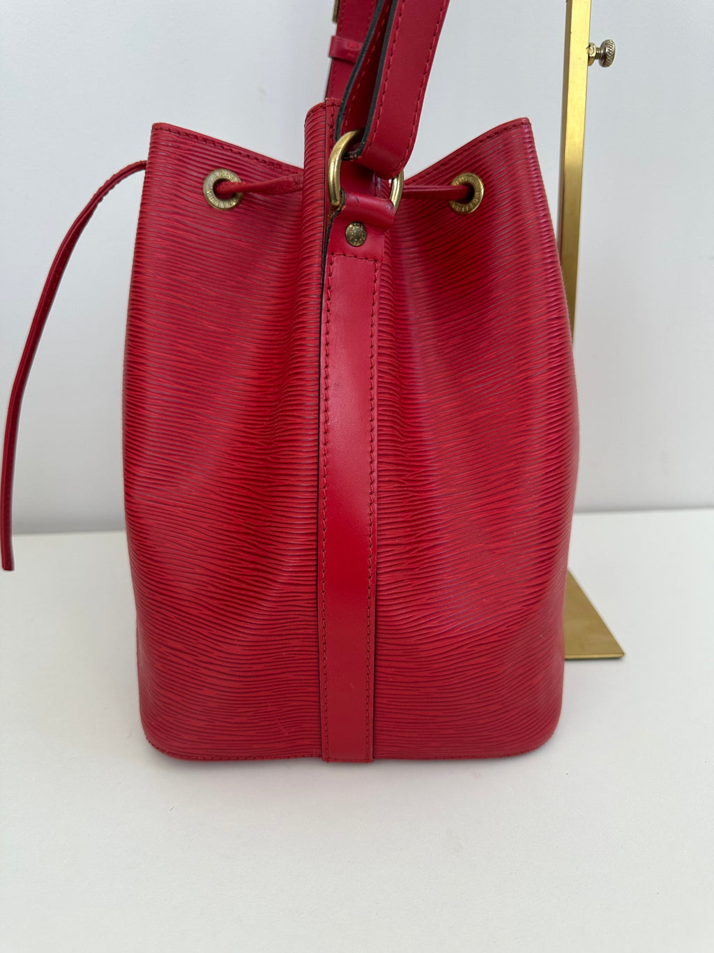Louis Vuitton Petite Noé Red Epi