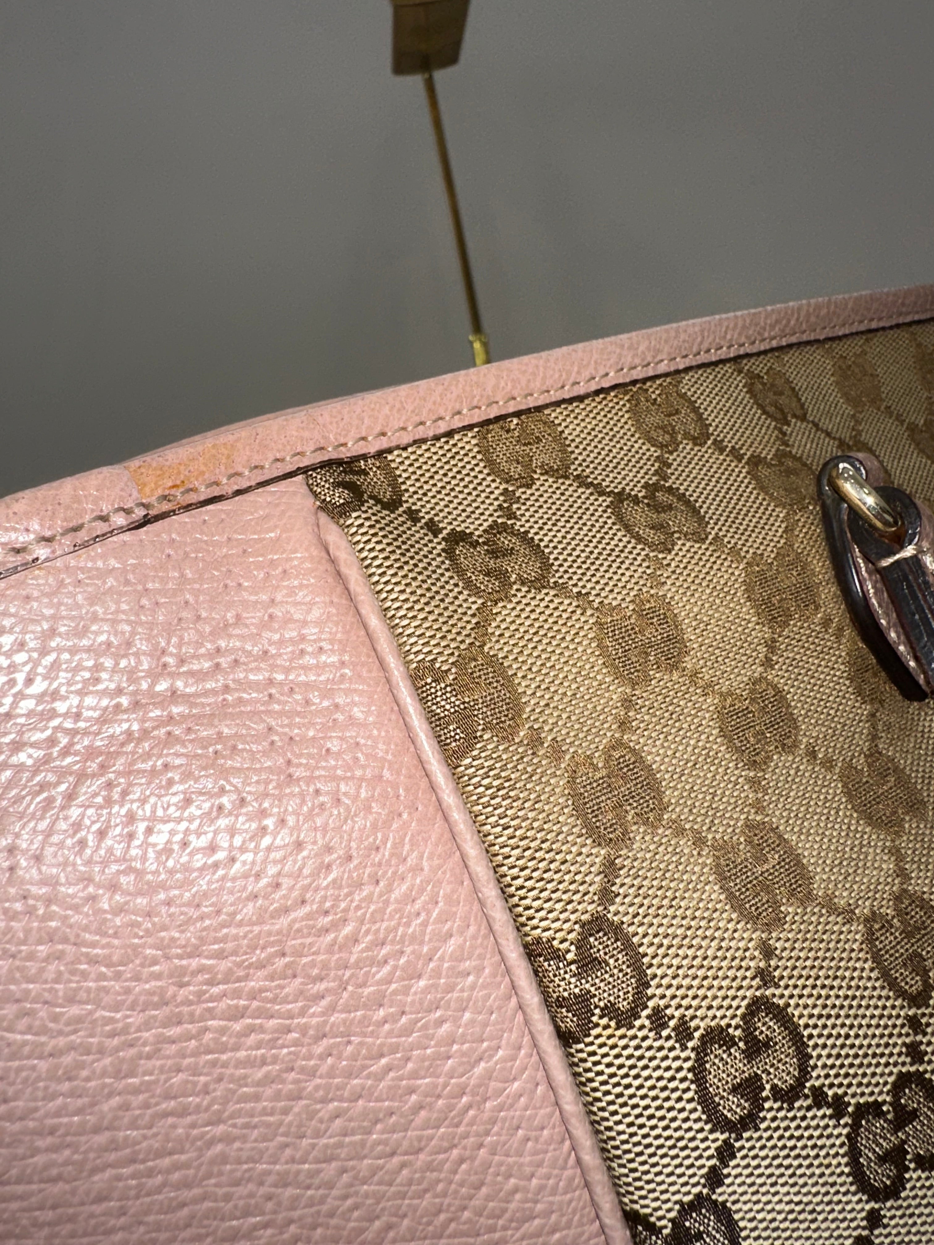 Gucci Pink GG Tote