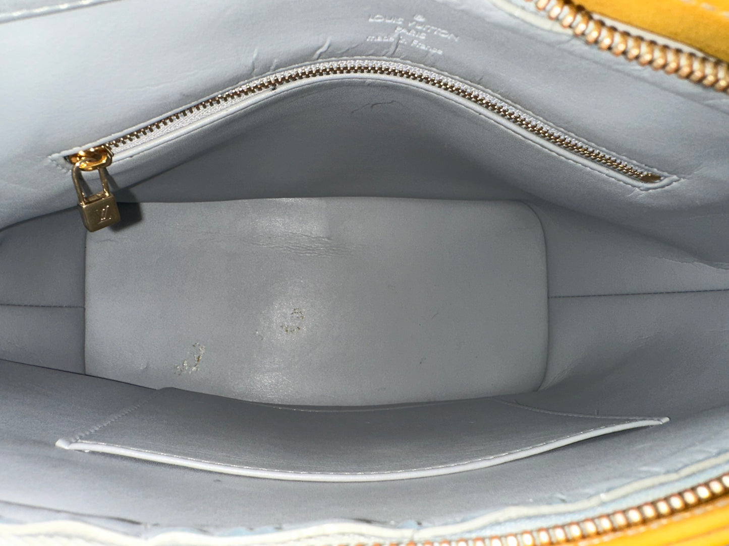 Louis Vuitton Houston Vernis Yellow