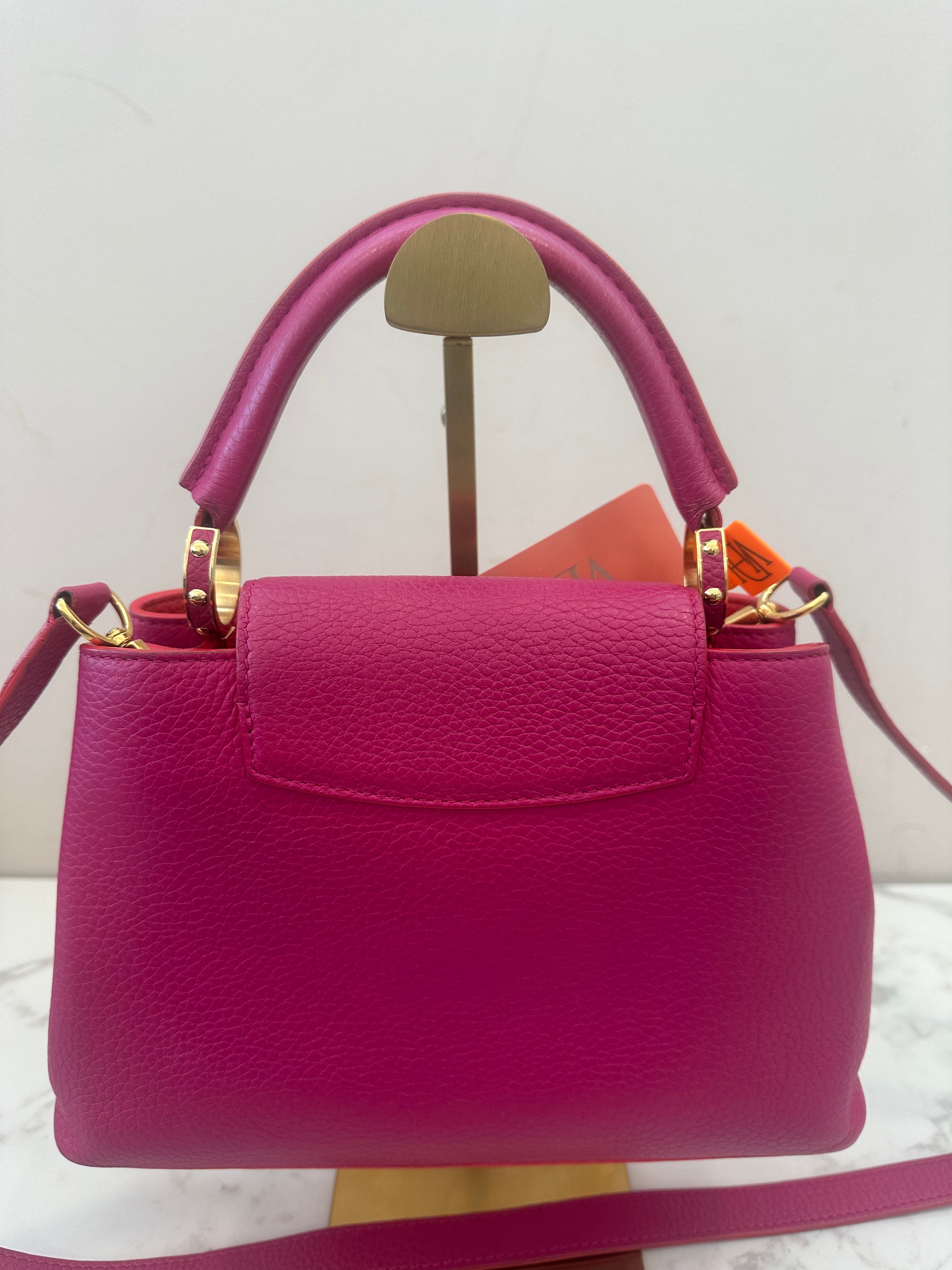Louis Vuitton Capucines BB Pink