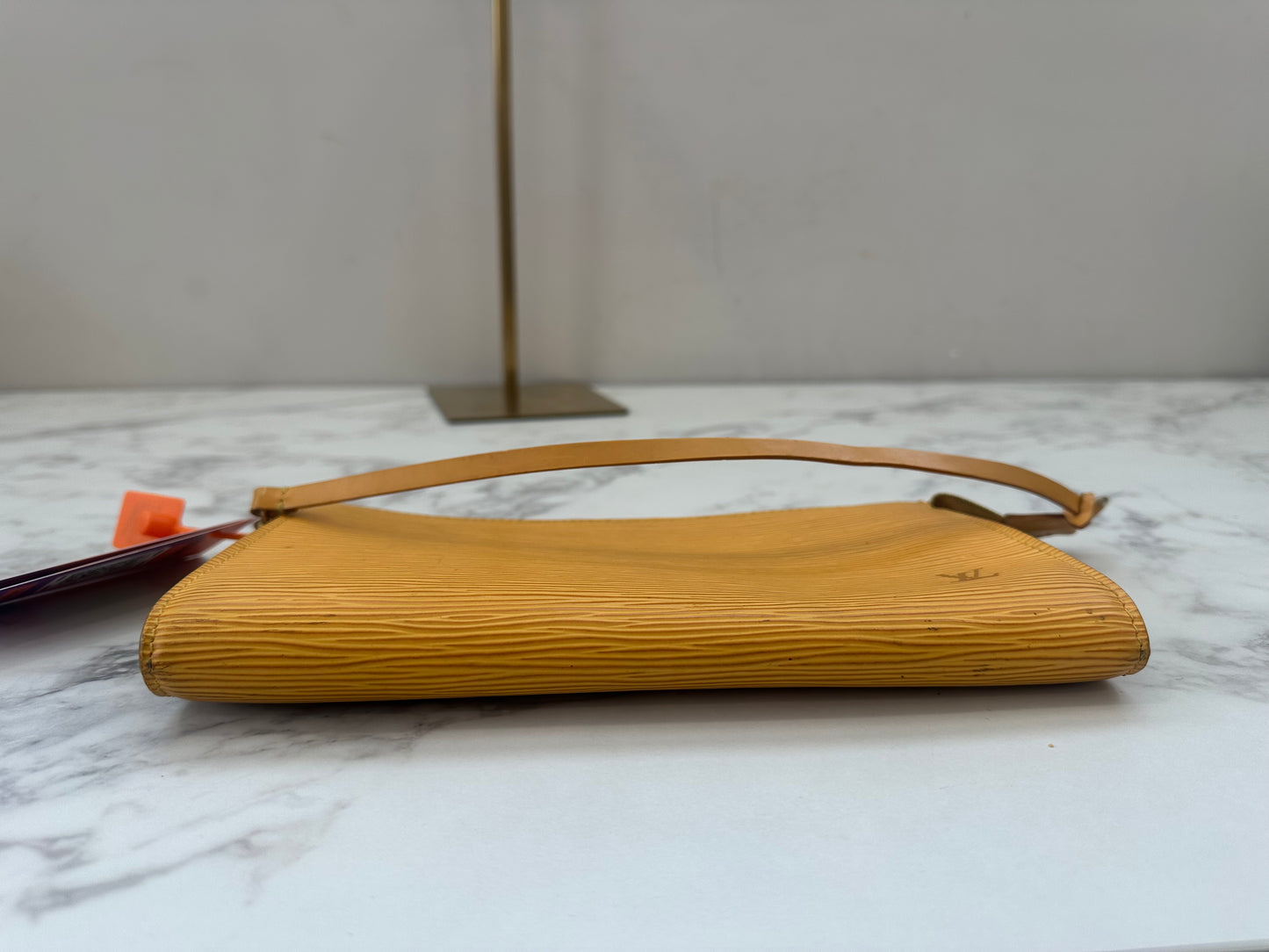 Louis Vuitton Yellow Epi Pochette