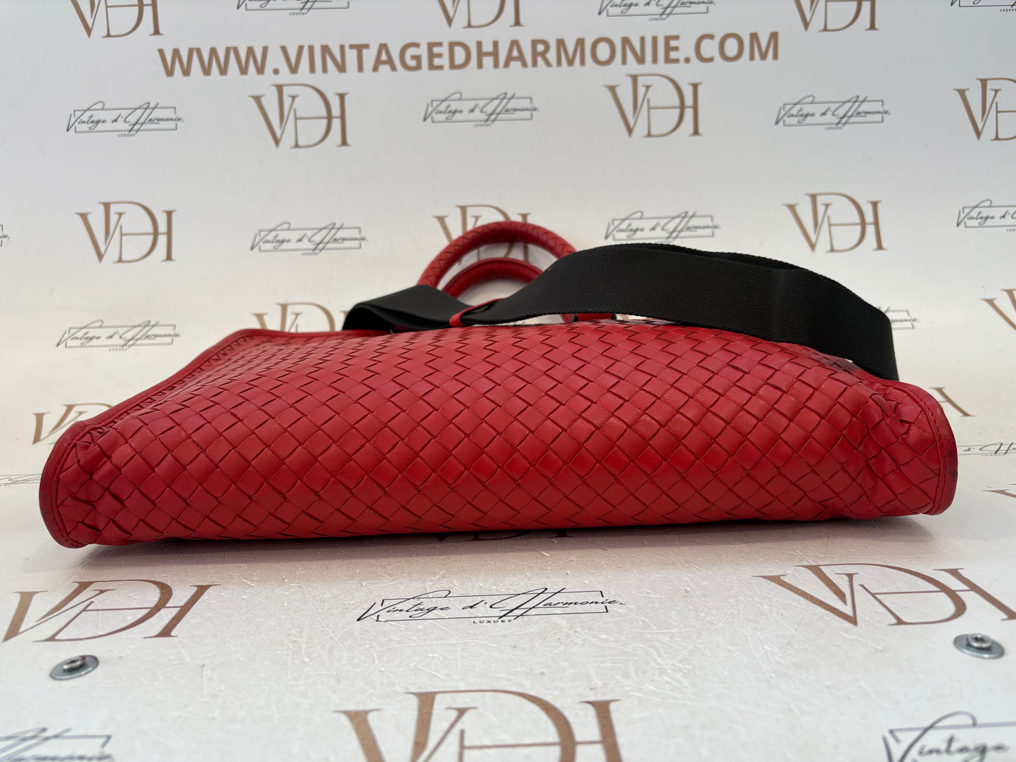 018534 - Bottega Veneta Red Intrecciato