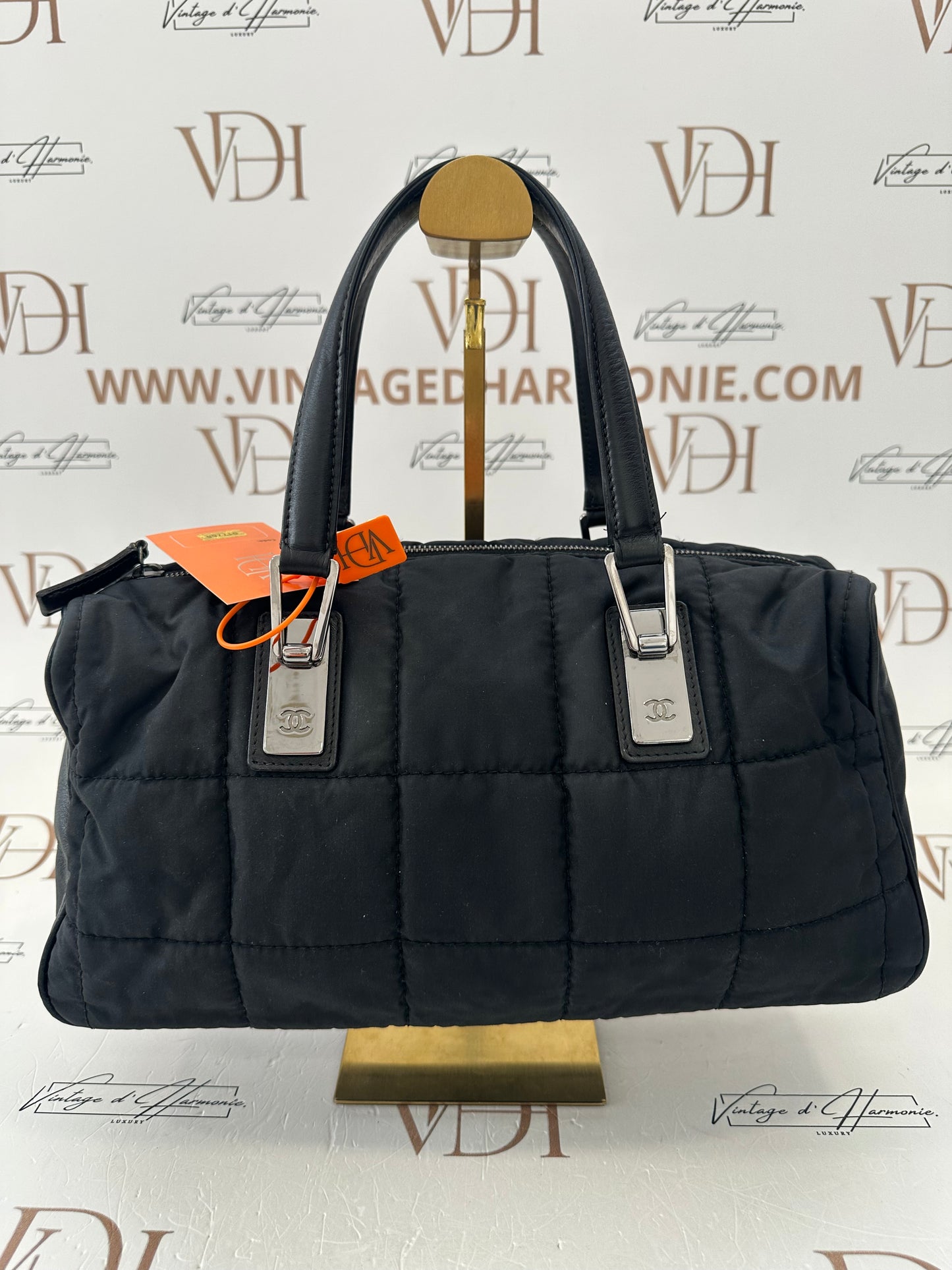 017765 - Chanel Black Nylon