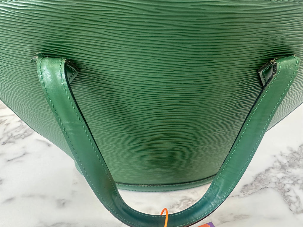 Louis Vuitton Green Epi Saint jacques