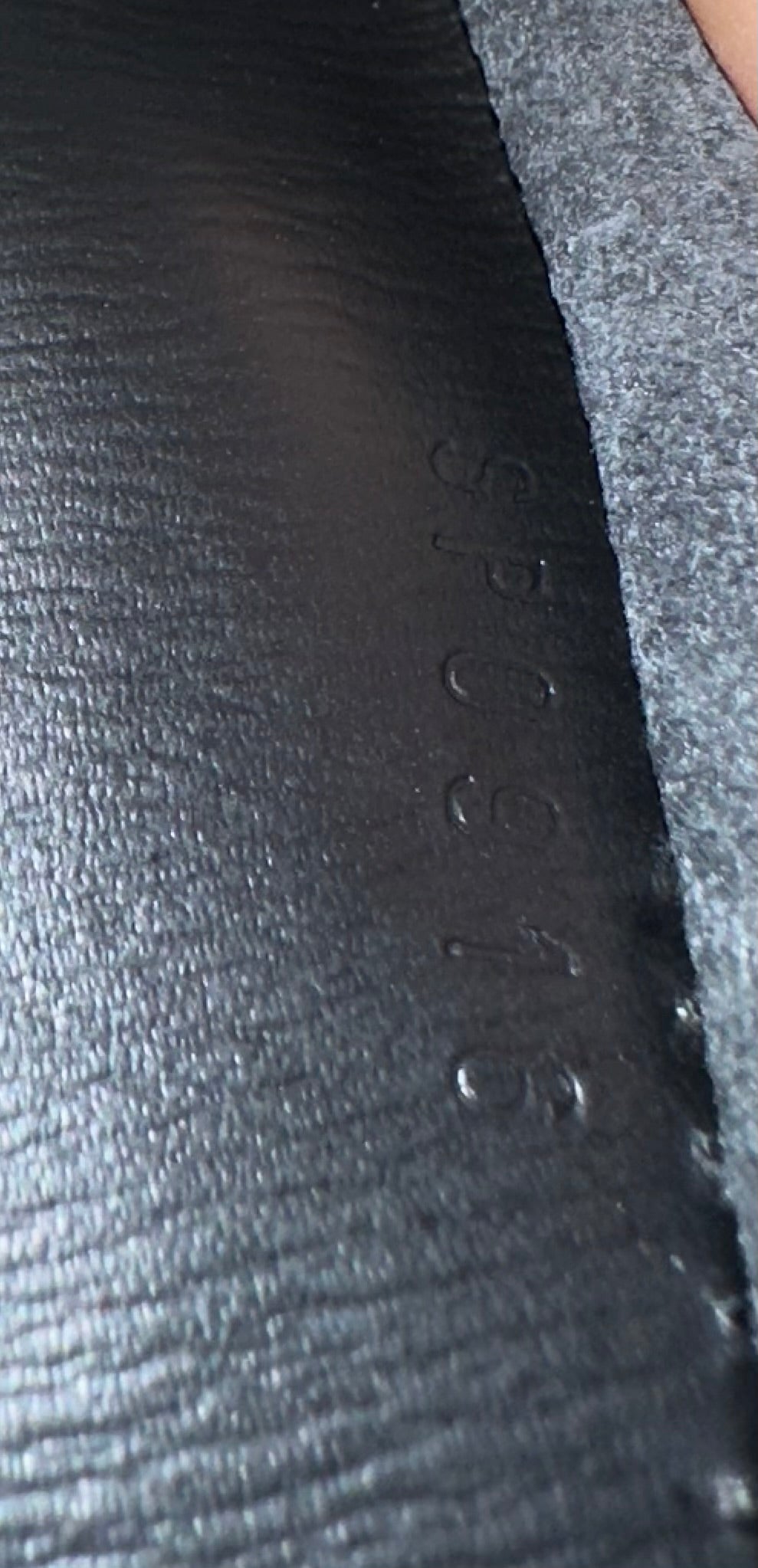 Louis Vuitton Black Epi Cluny