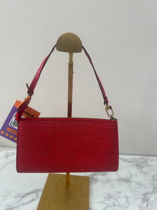 Louis Vuitton Red Epi Pochette