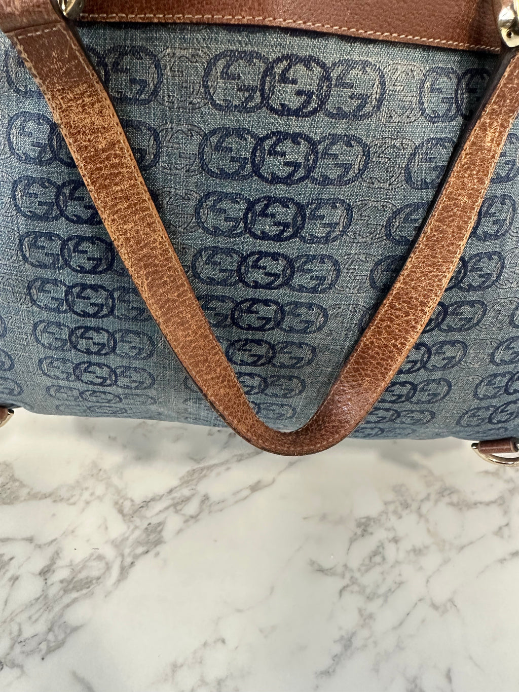 Gucci Denim Tote Bag
