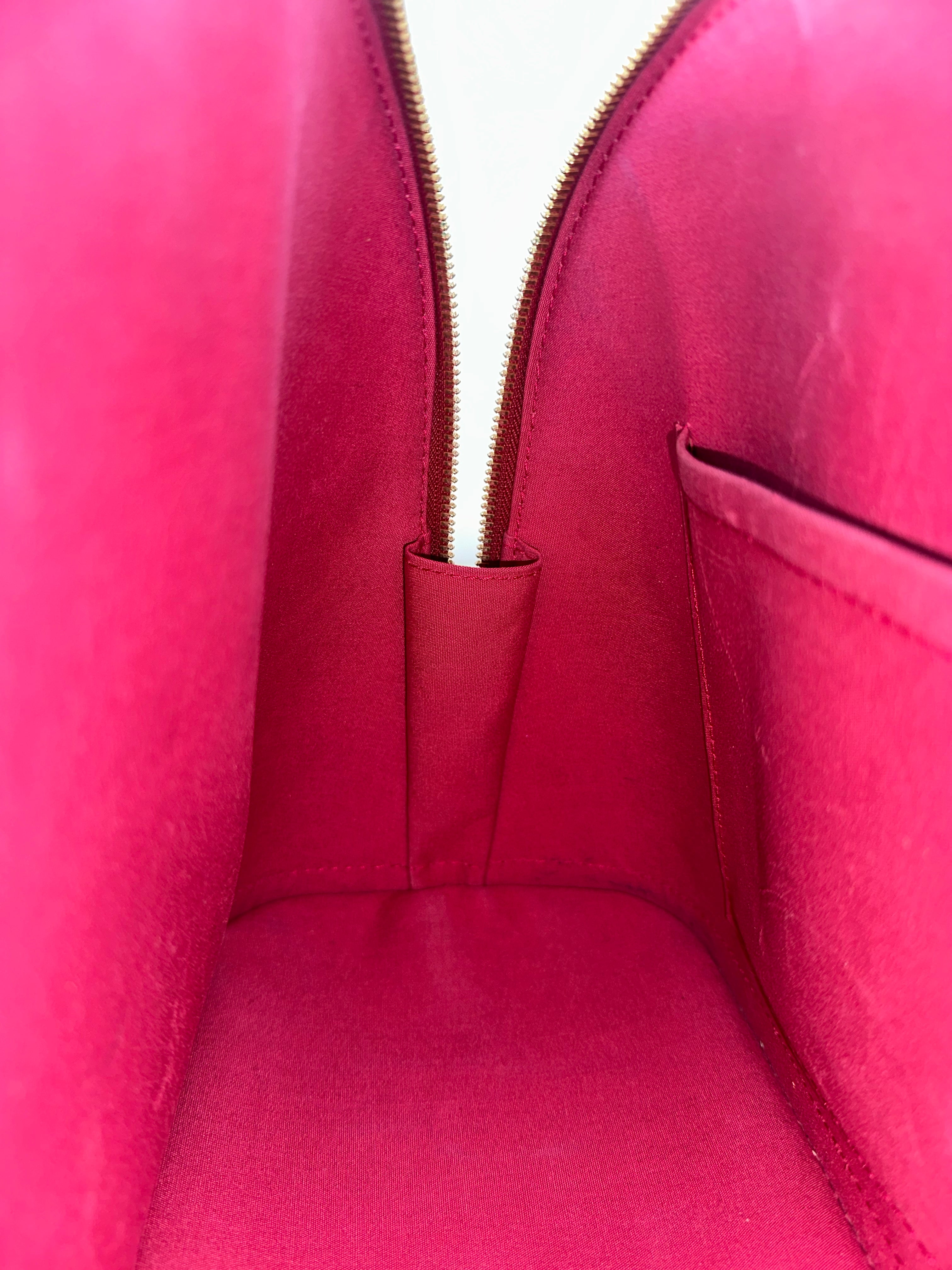 Louis Vuitton Alma Vernis Red