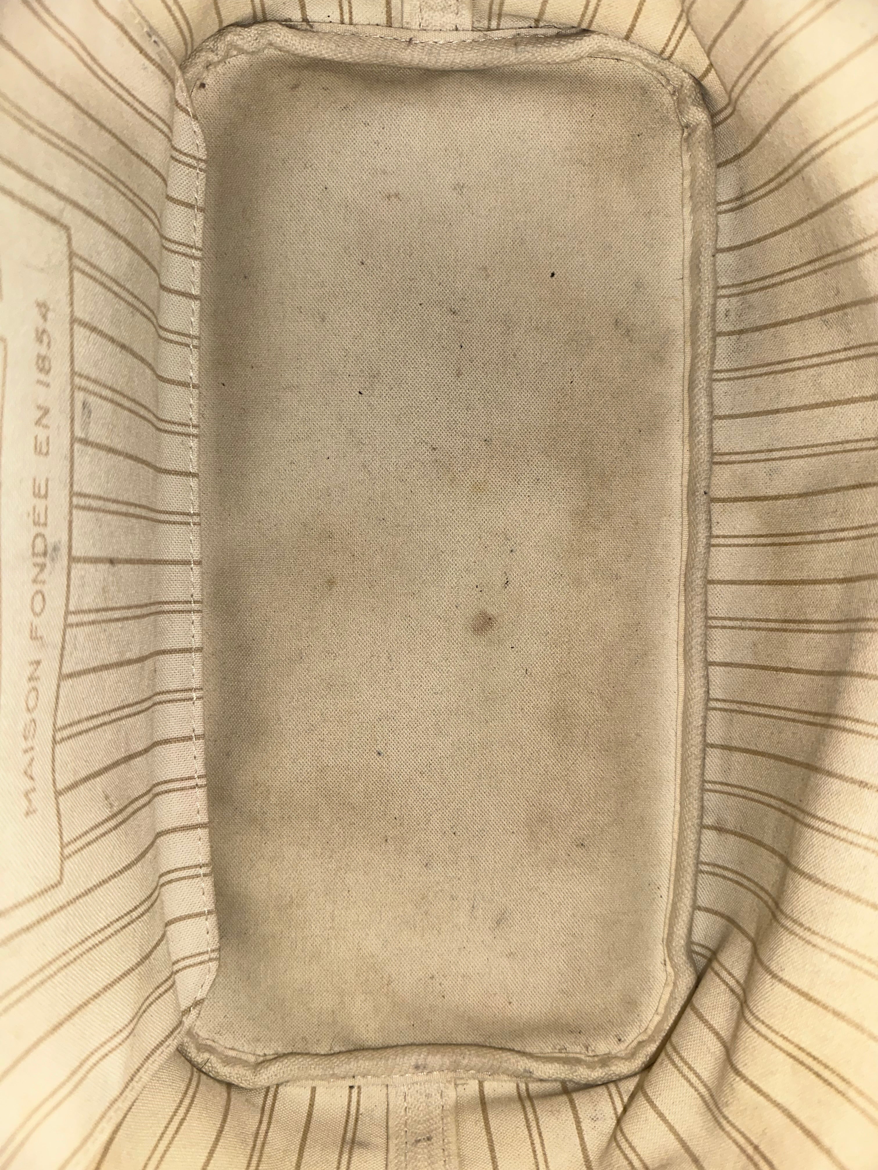 Louis Vuitton Neverfull Azur MM + Pochette