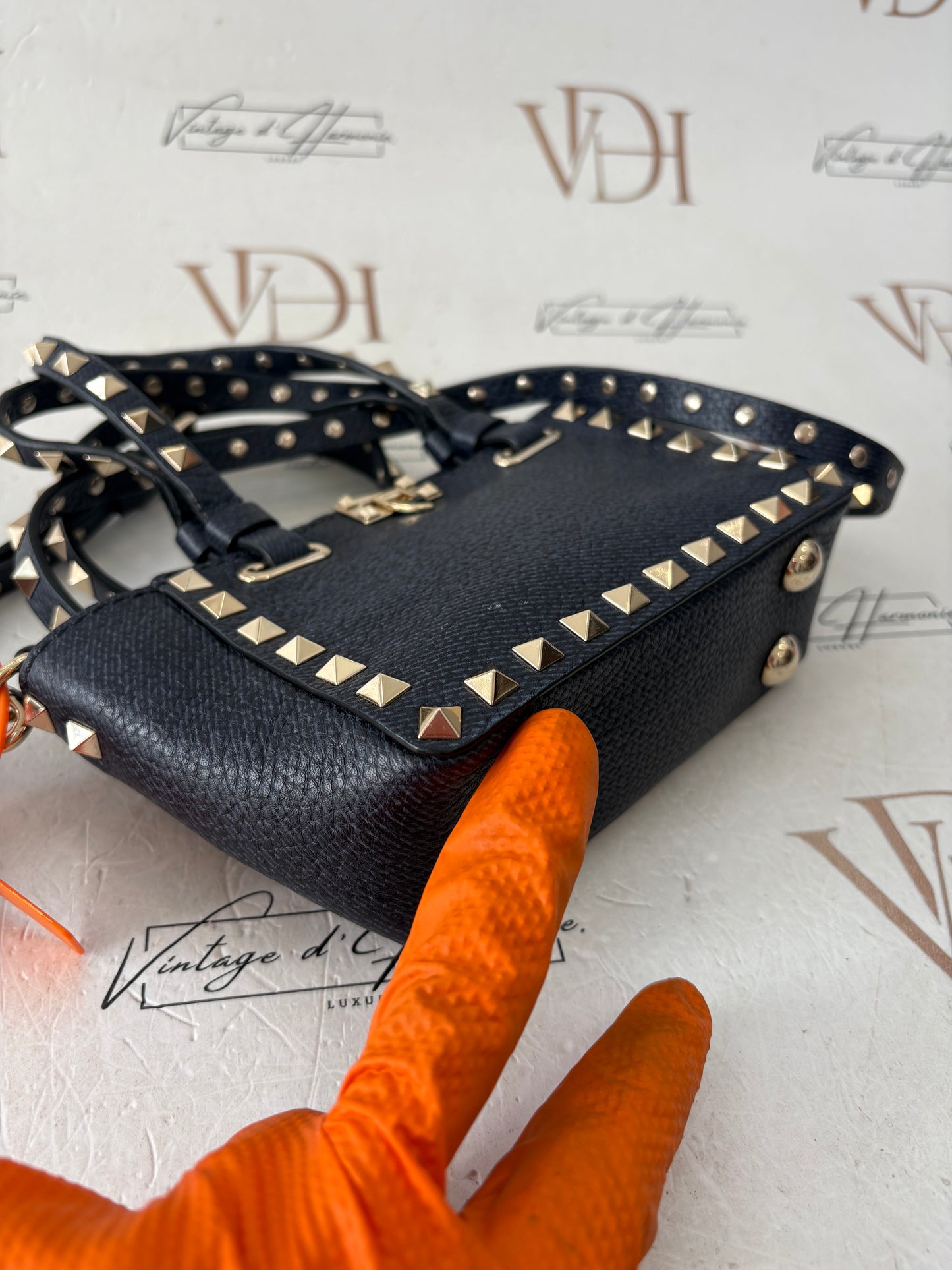 018210 - Valentino Blue Studded