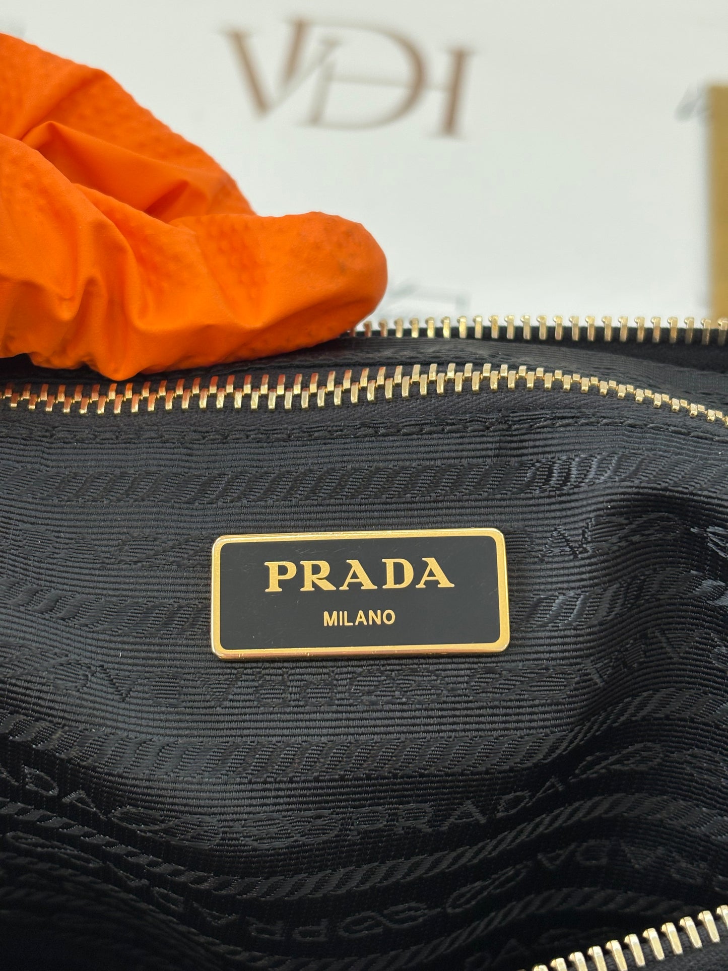 384216 - Prada Black Nylon