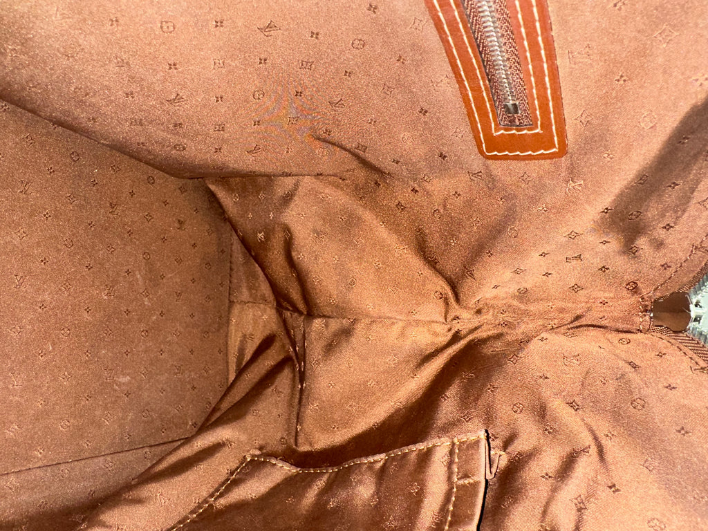 Louis Vuitton Brown Suhali Lockit MM