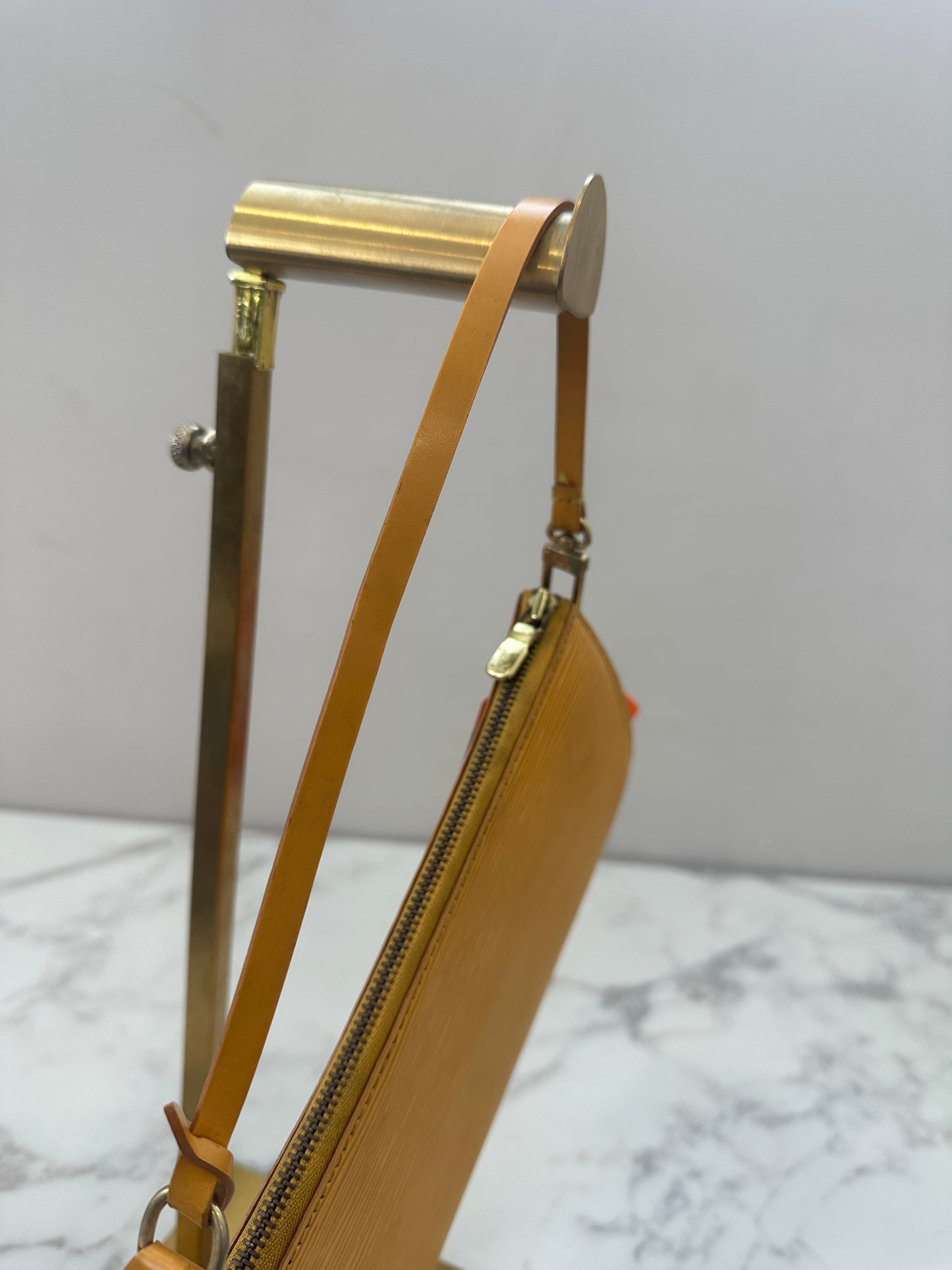Louis Vuitton Yellow Epi Pochette