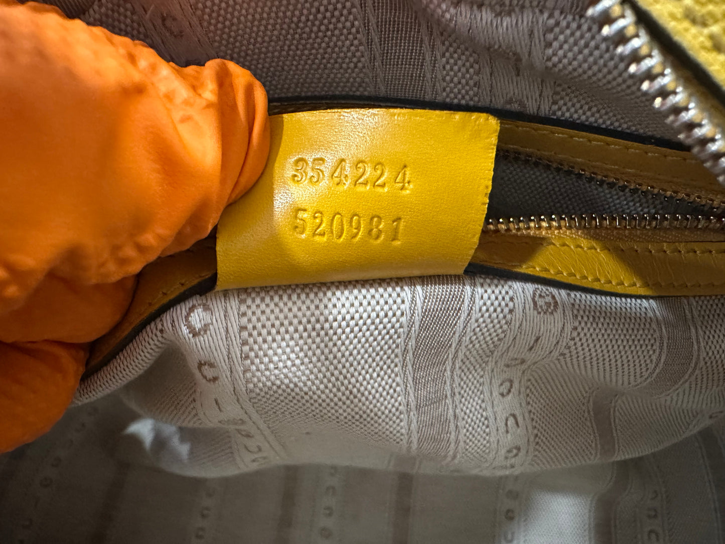 383169 - Gucci Bag Yellow