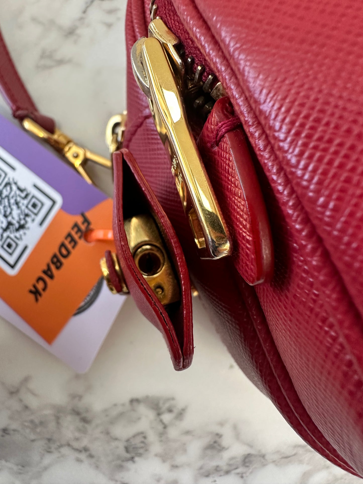 Prada Shoulder Bag Red