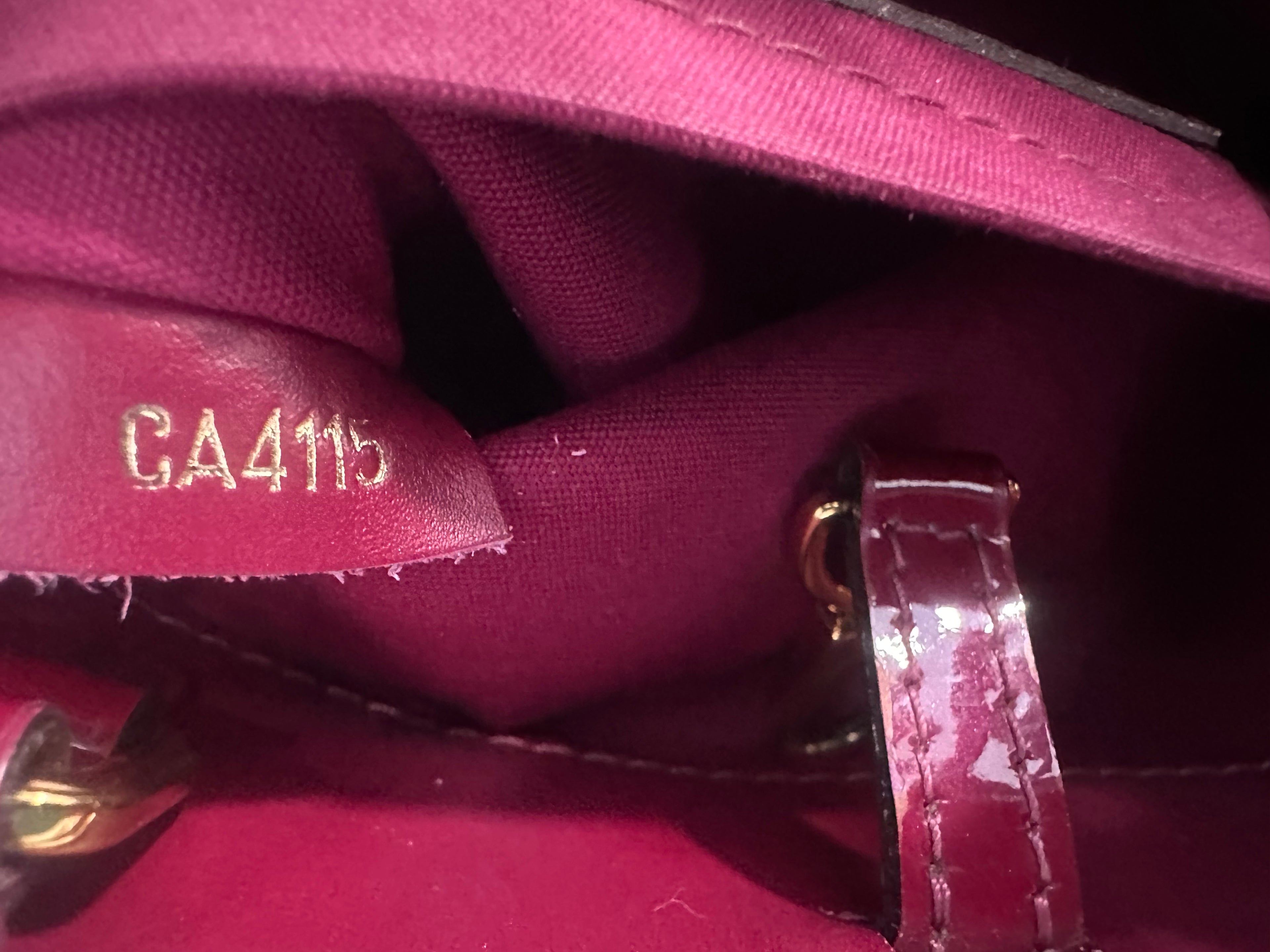 Louis Vuitton Montaigne Red