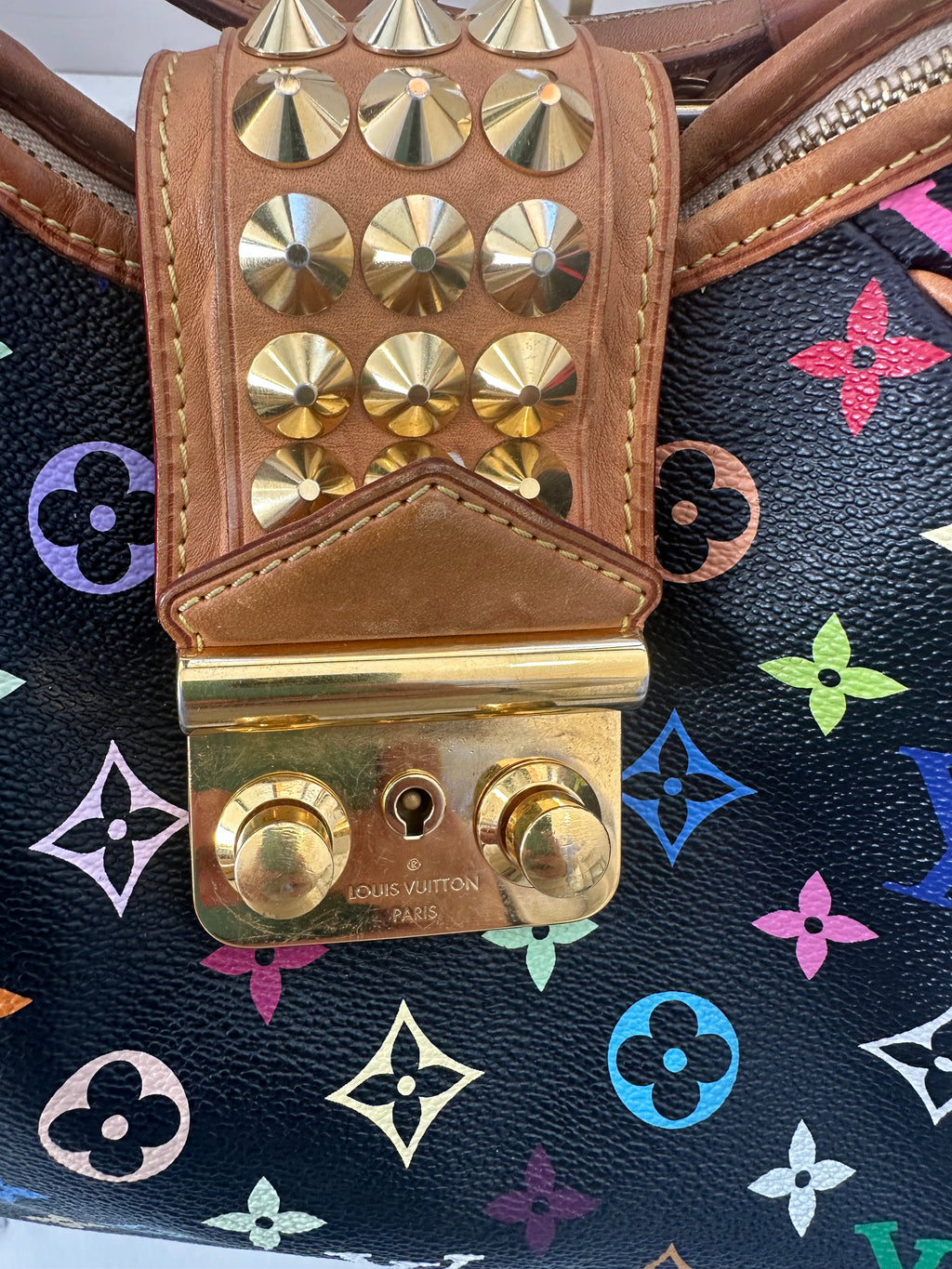 Louis Vuitton Black Multicolor Chrissie