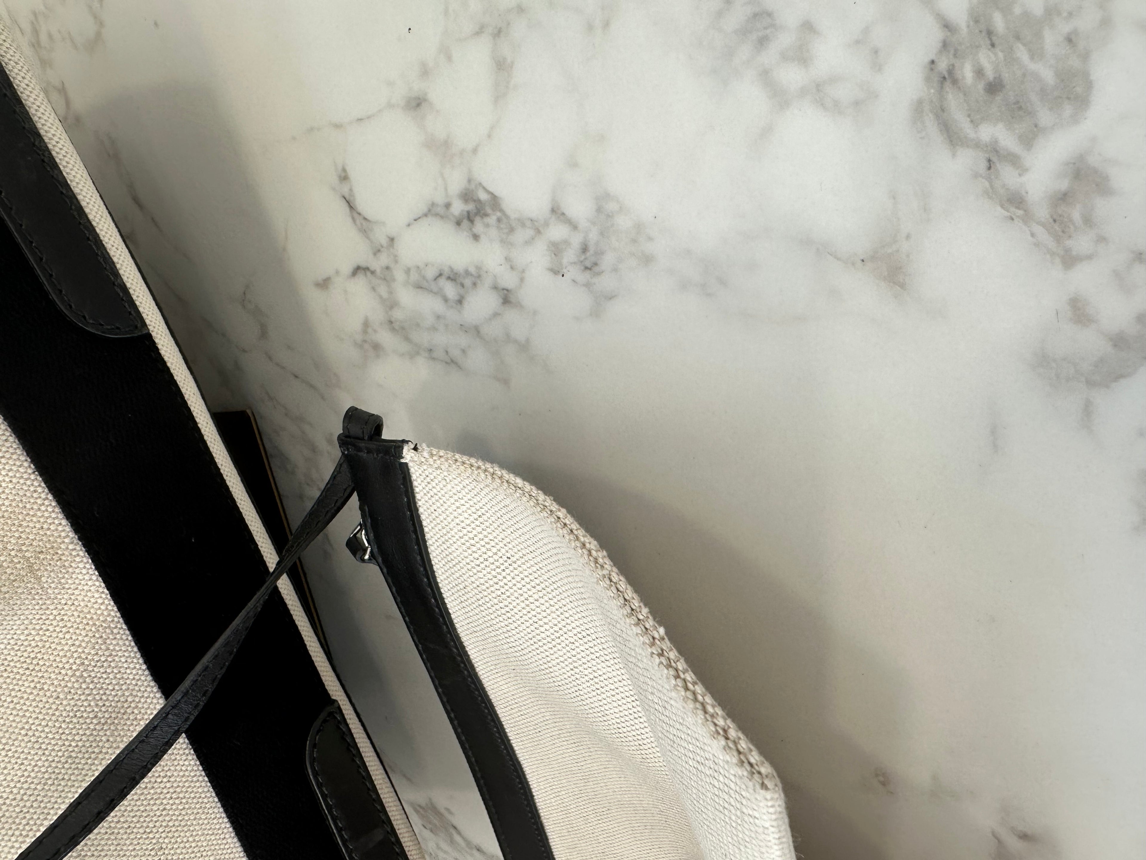 Balenciaga White Canvas