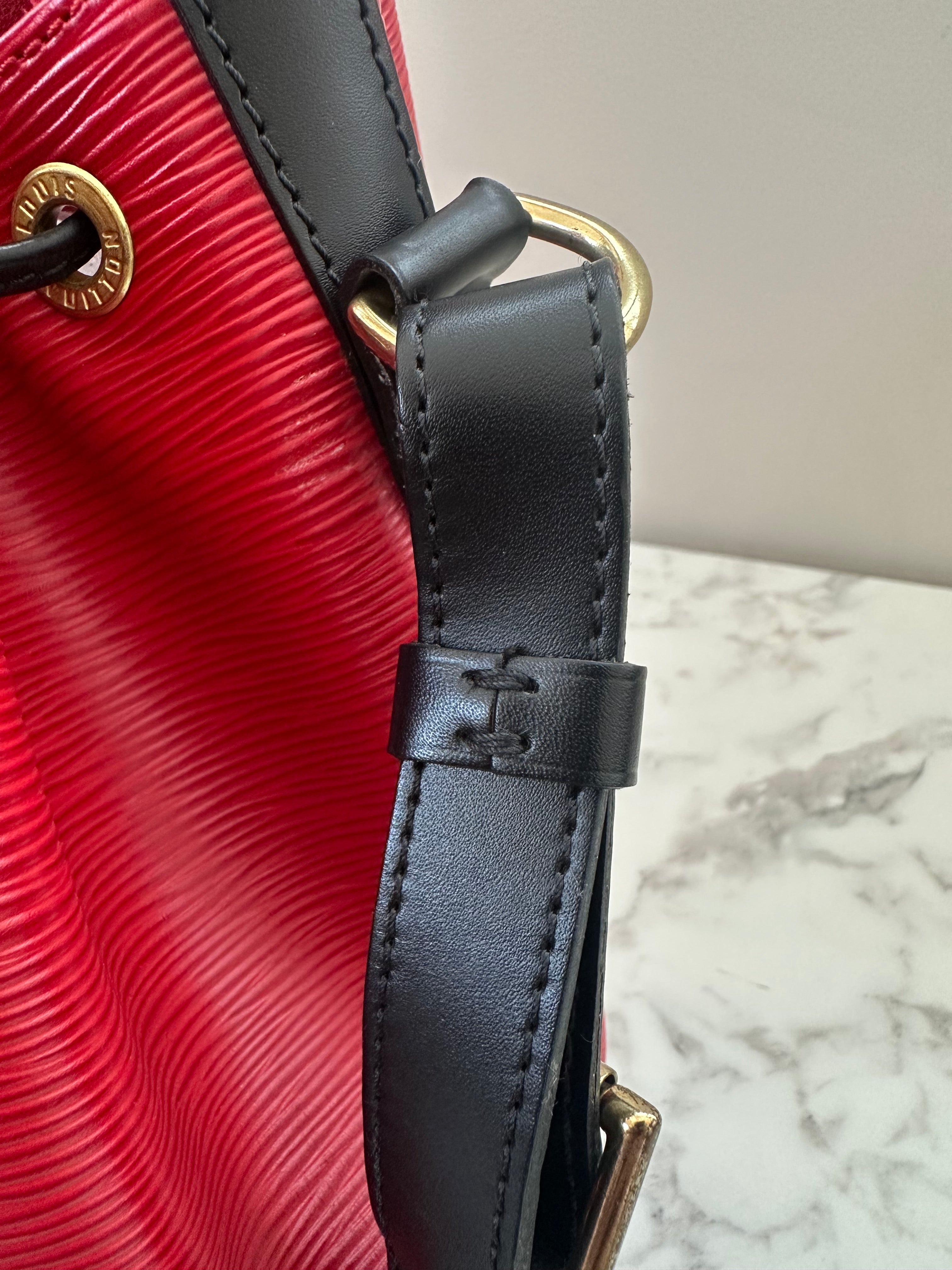 Louis Vuitton Petite Noé Epi Bicolor