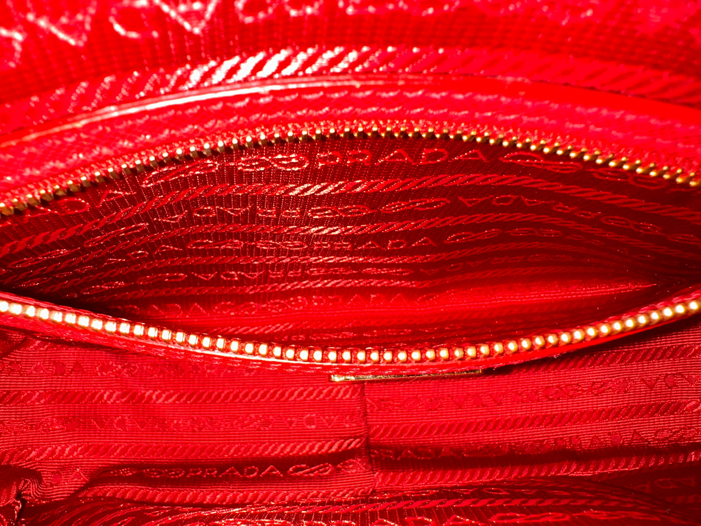 Prada Shoulder Bag Red
