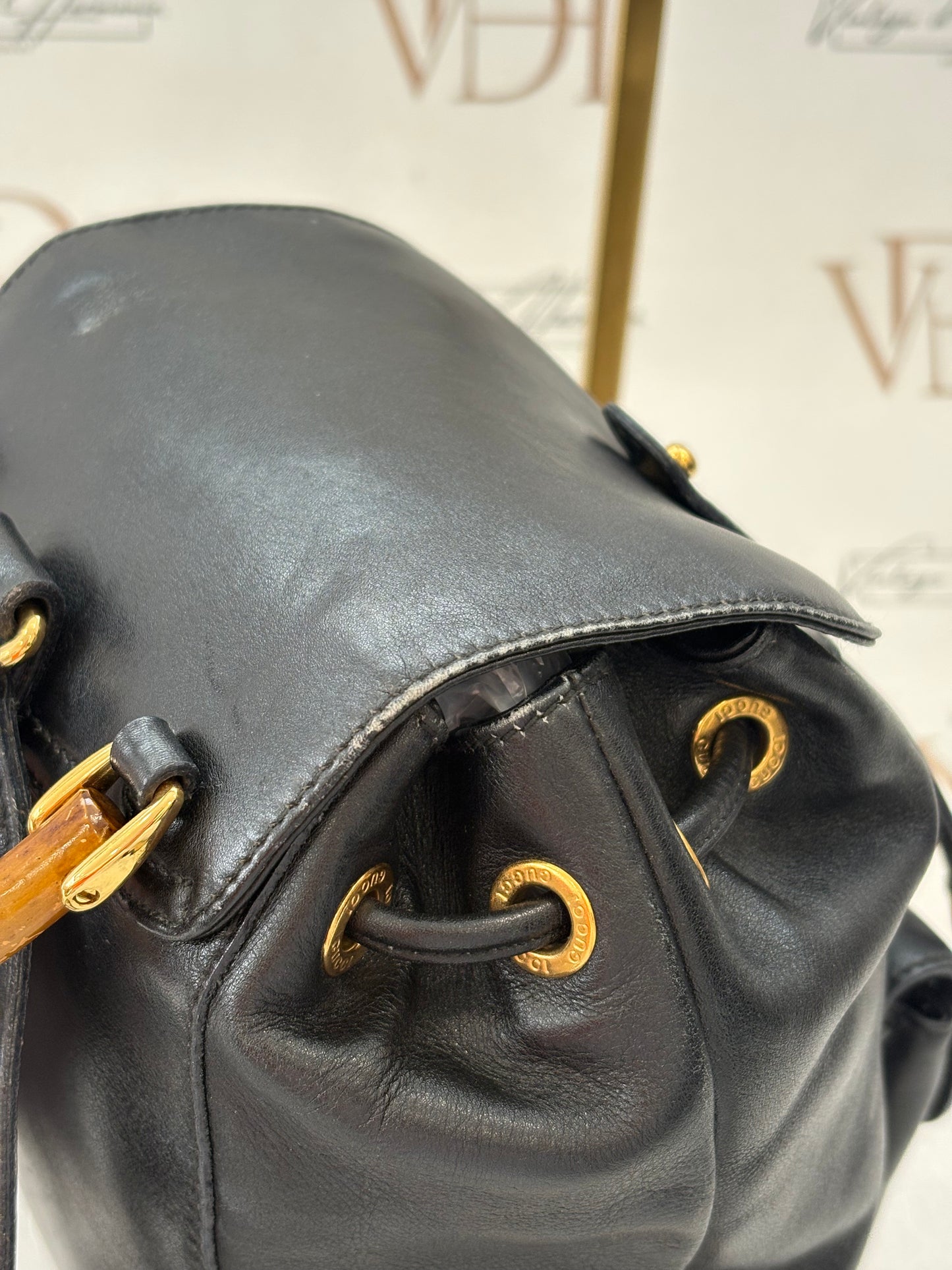 018078 - Gucci Bamboo Backpack