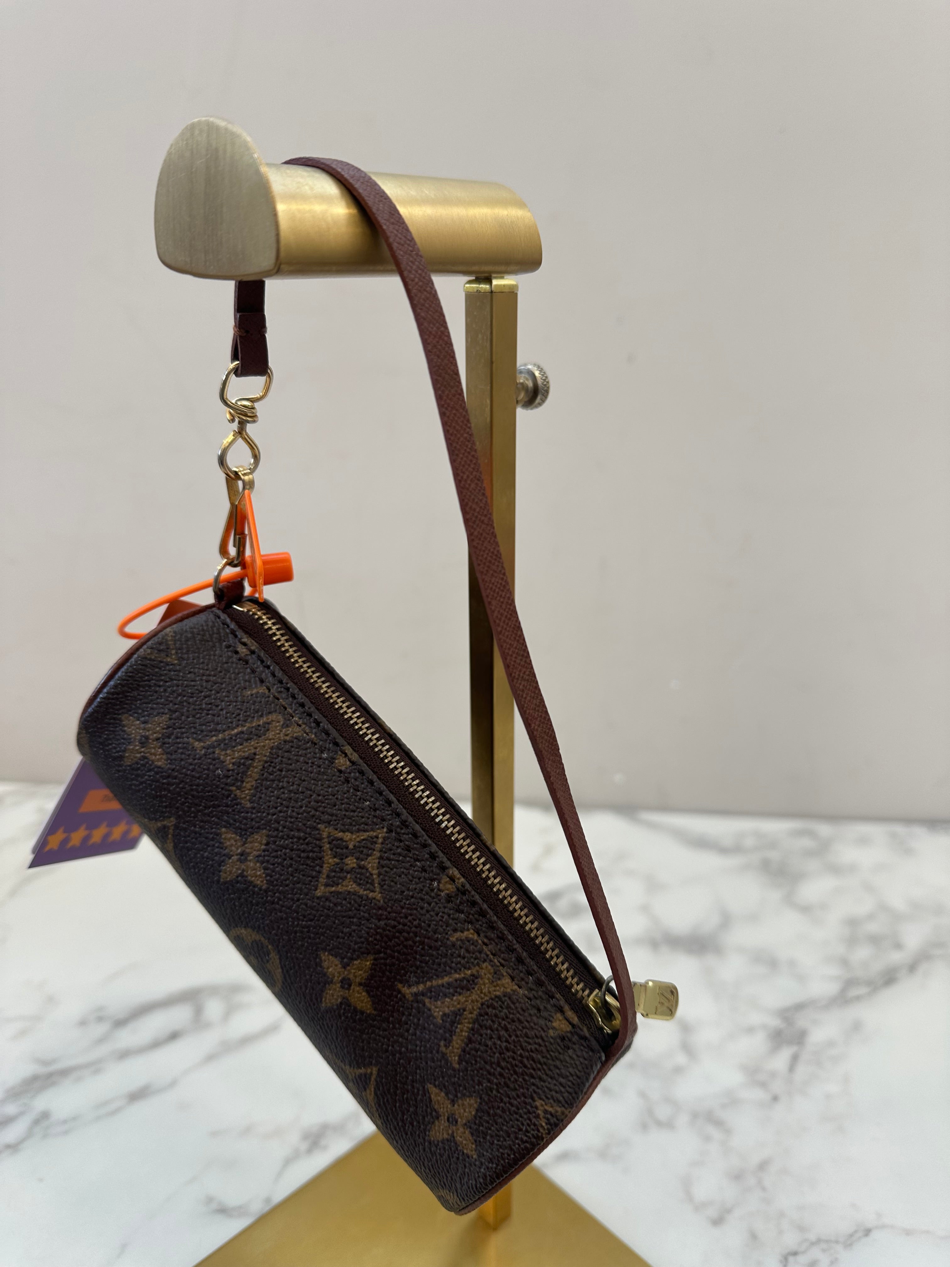 Louis Vuitton Papillon Attached Pouch Bag