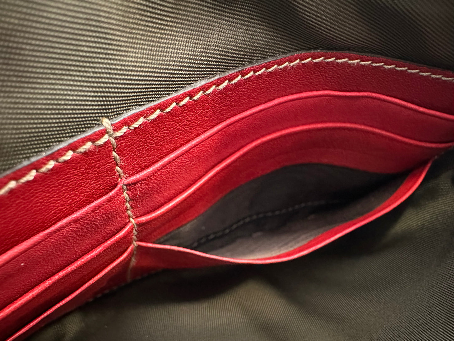 Gucci Red Pouch