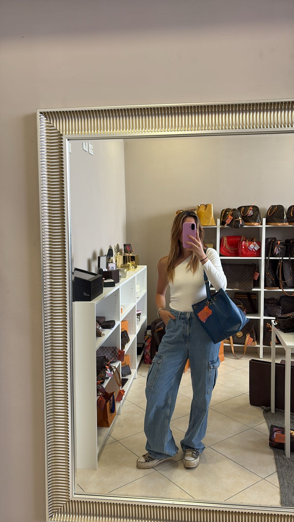 Louis Vuitton Petite Noé Blue Epi