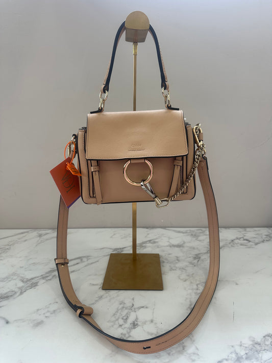 Chloe Beige 2way Bag