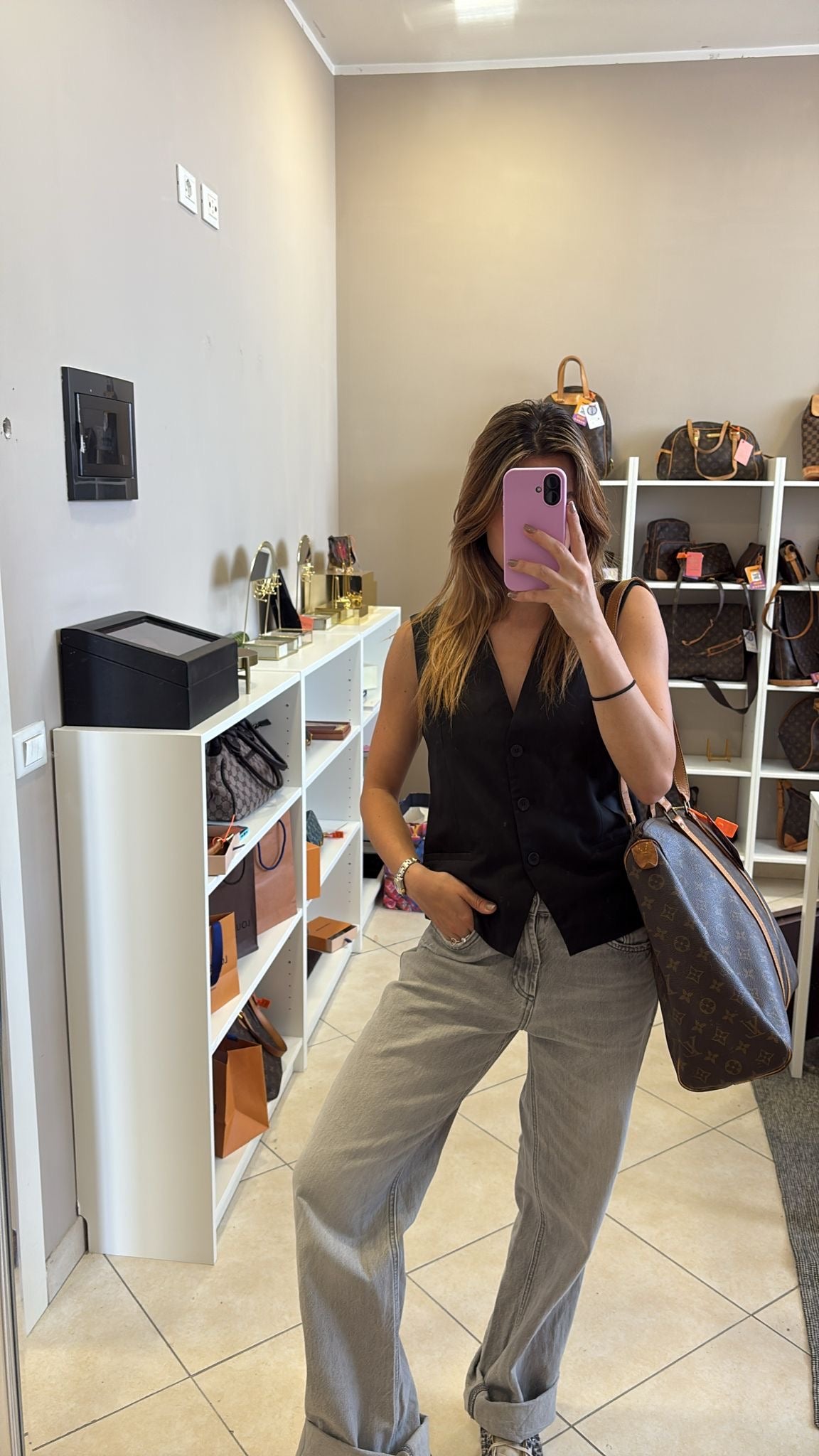 Louis Vuitton Flannery 45