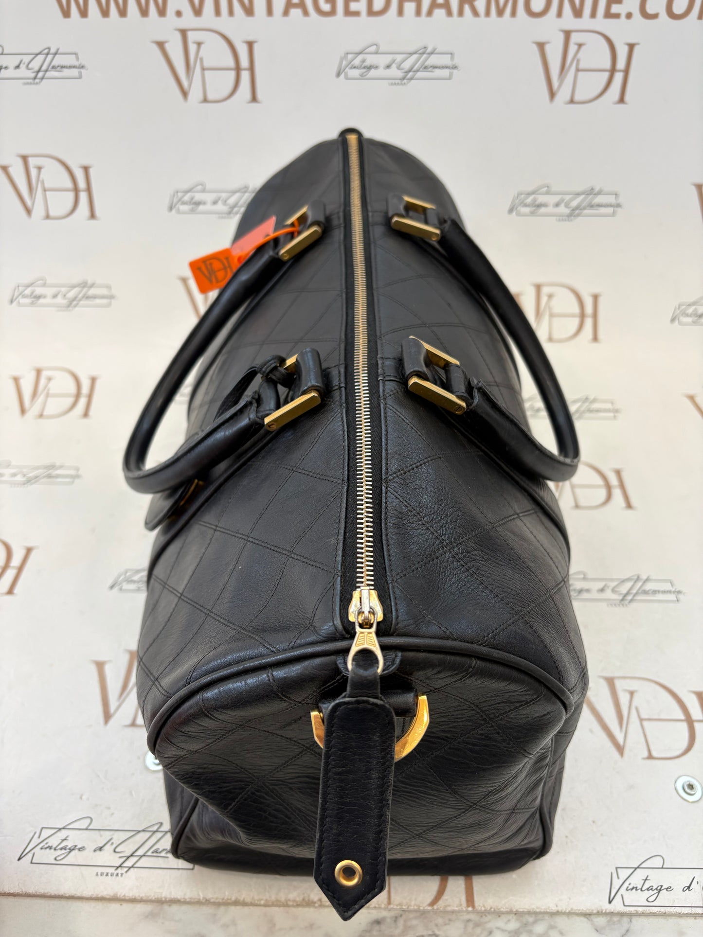 018229 - Chanel Bicolore Duffle Bag