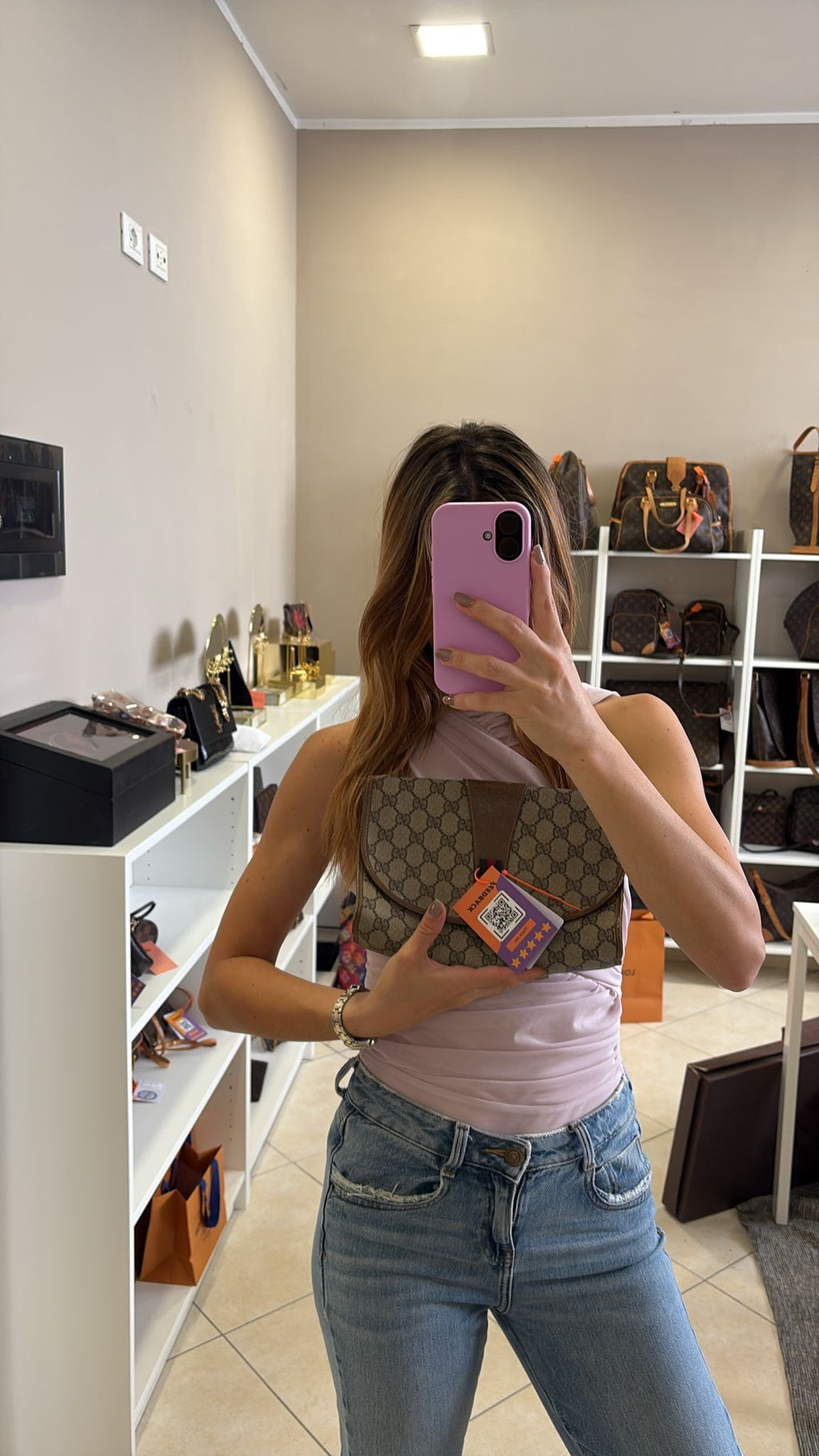 Gucci Pochette Sherry Line