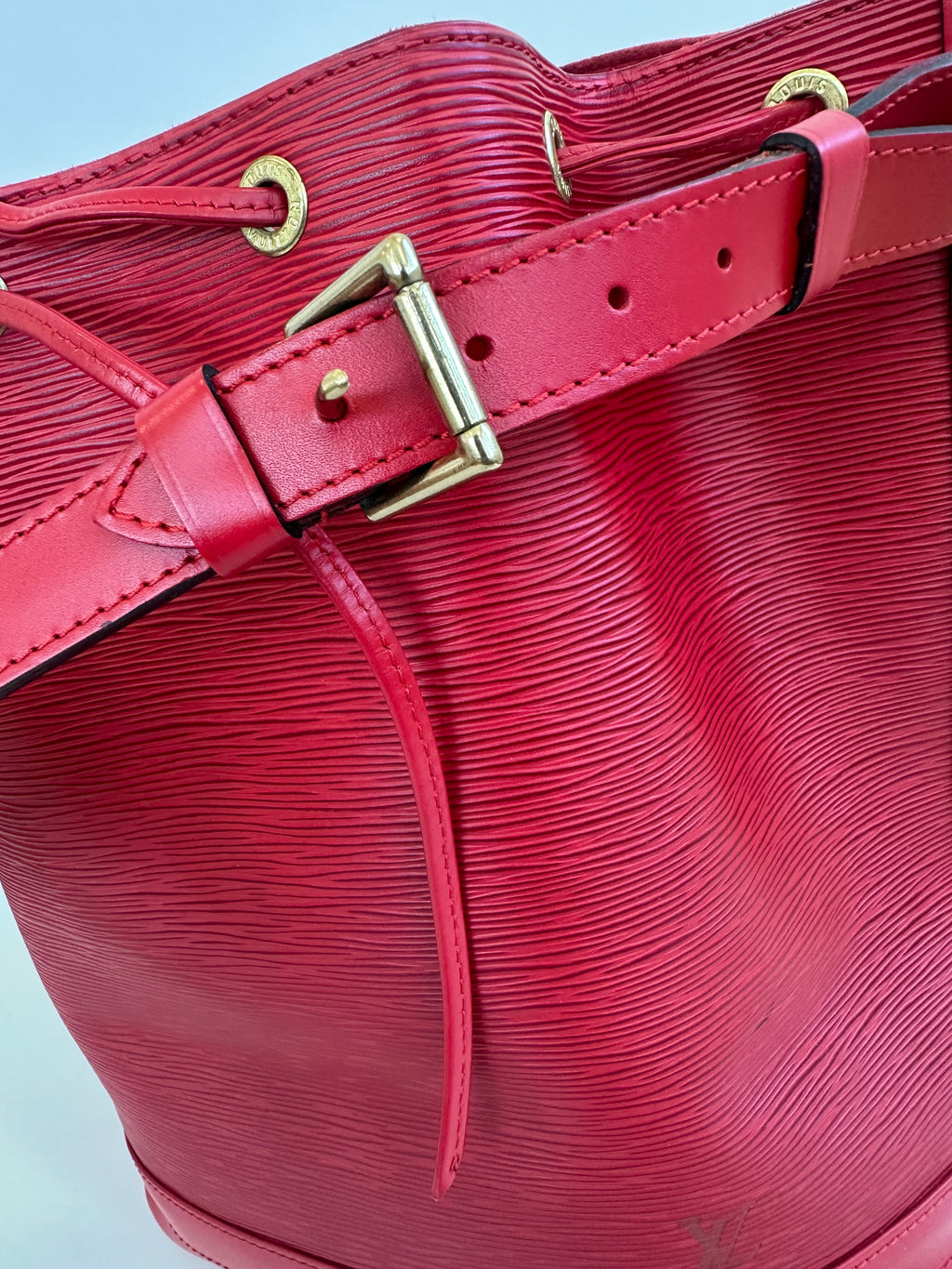 Louis Vuitton Noé Red Epi