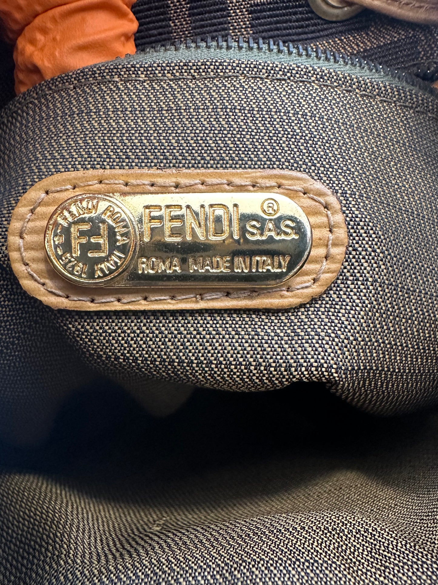 017884 - Fendi Brown Zucca Backpack