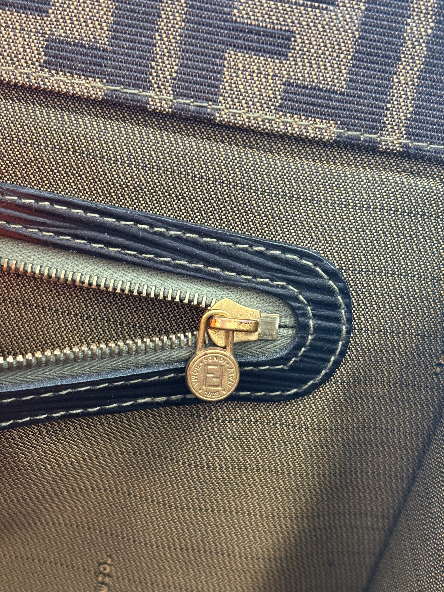 018105 - Fendi Brown Zucca