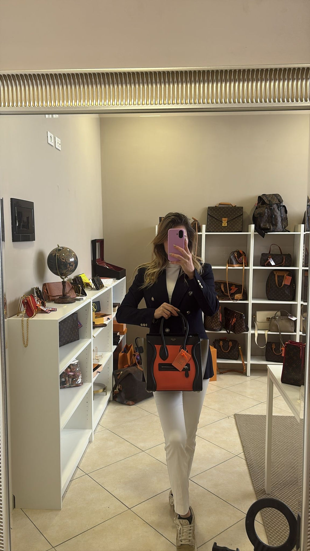 Celine Luggage Micro