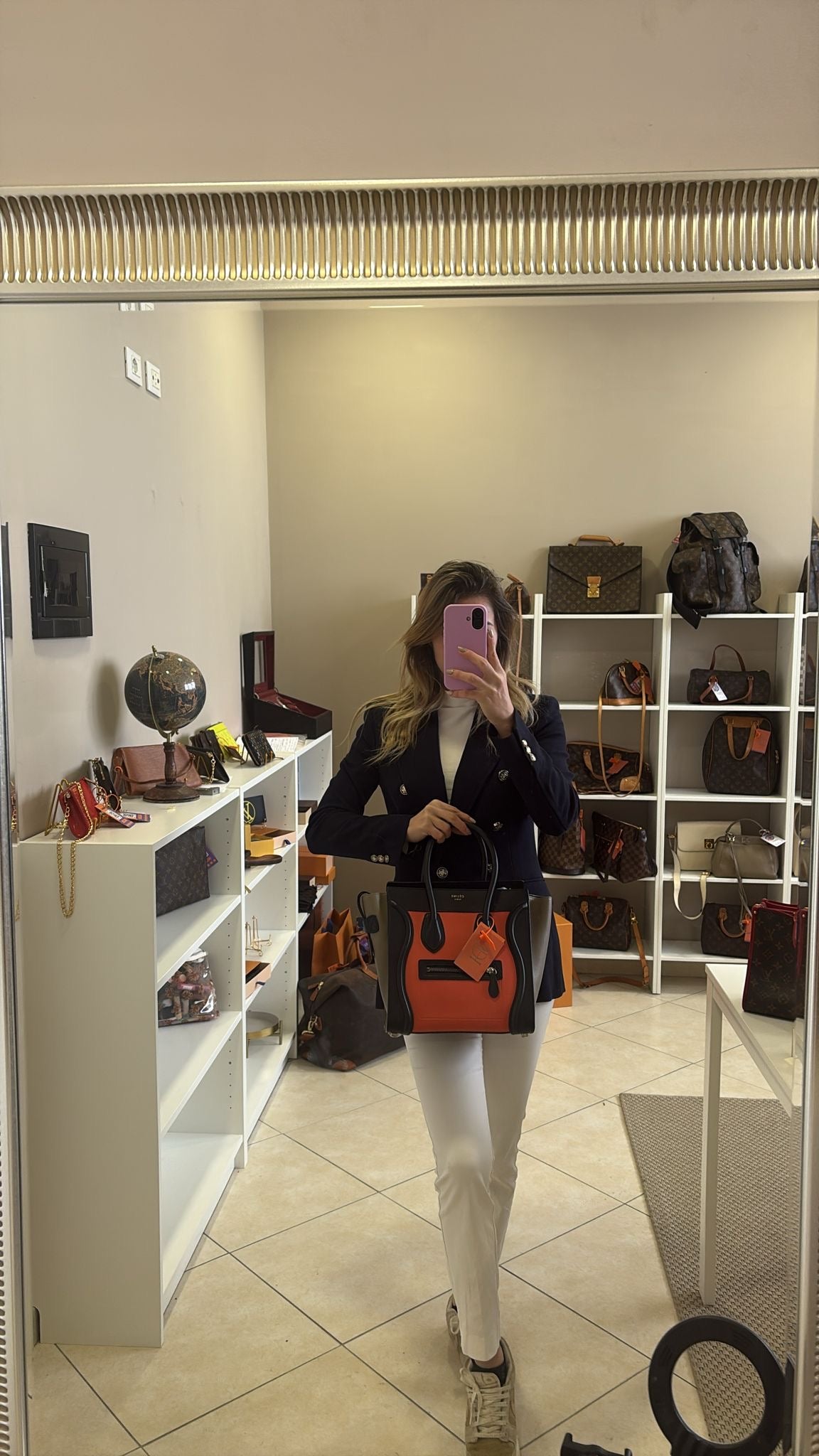 Celine Luggage Micro